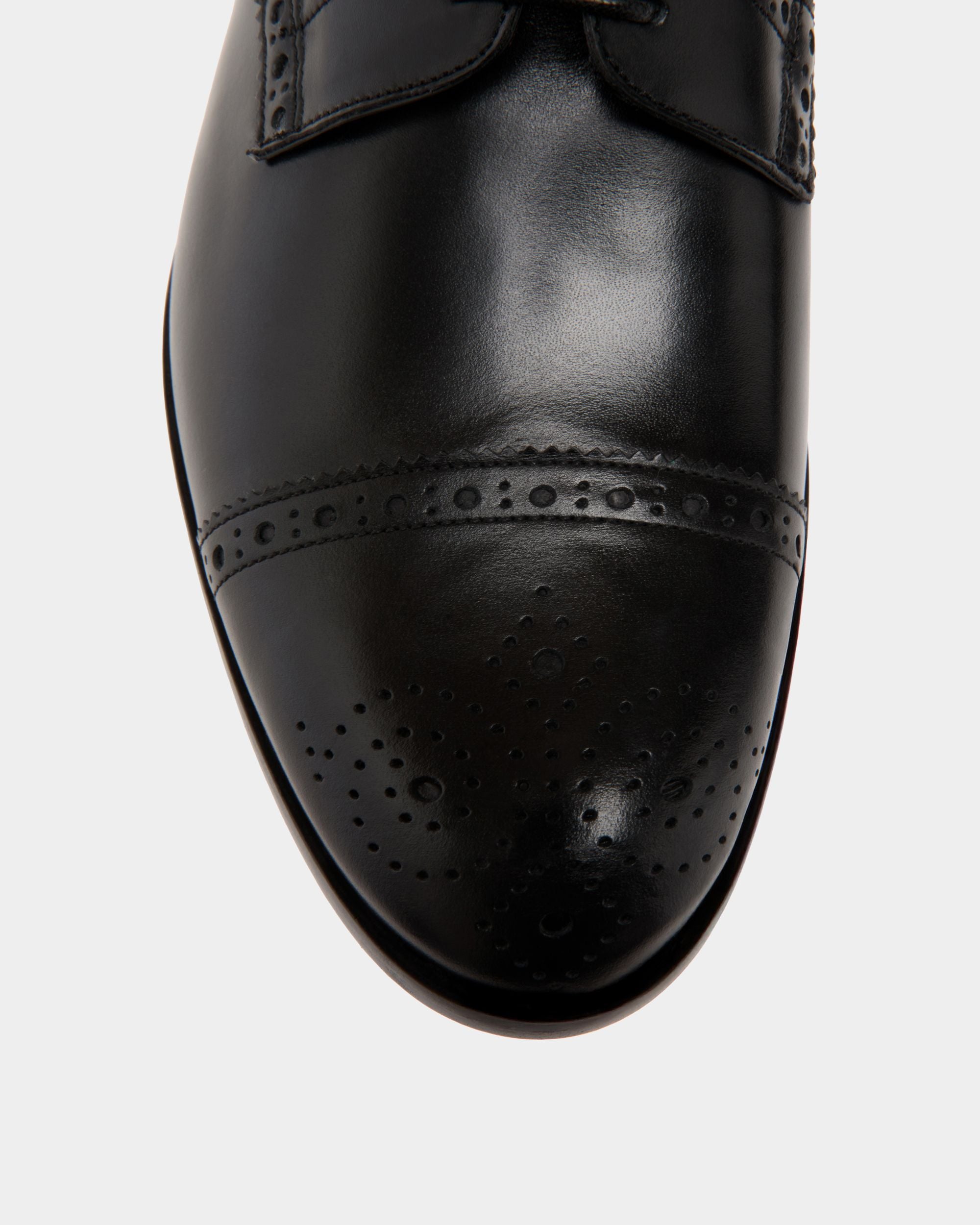 Lace-Ups In Black Leather - Homme - Bally - 05