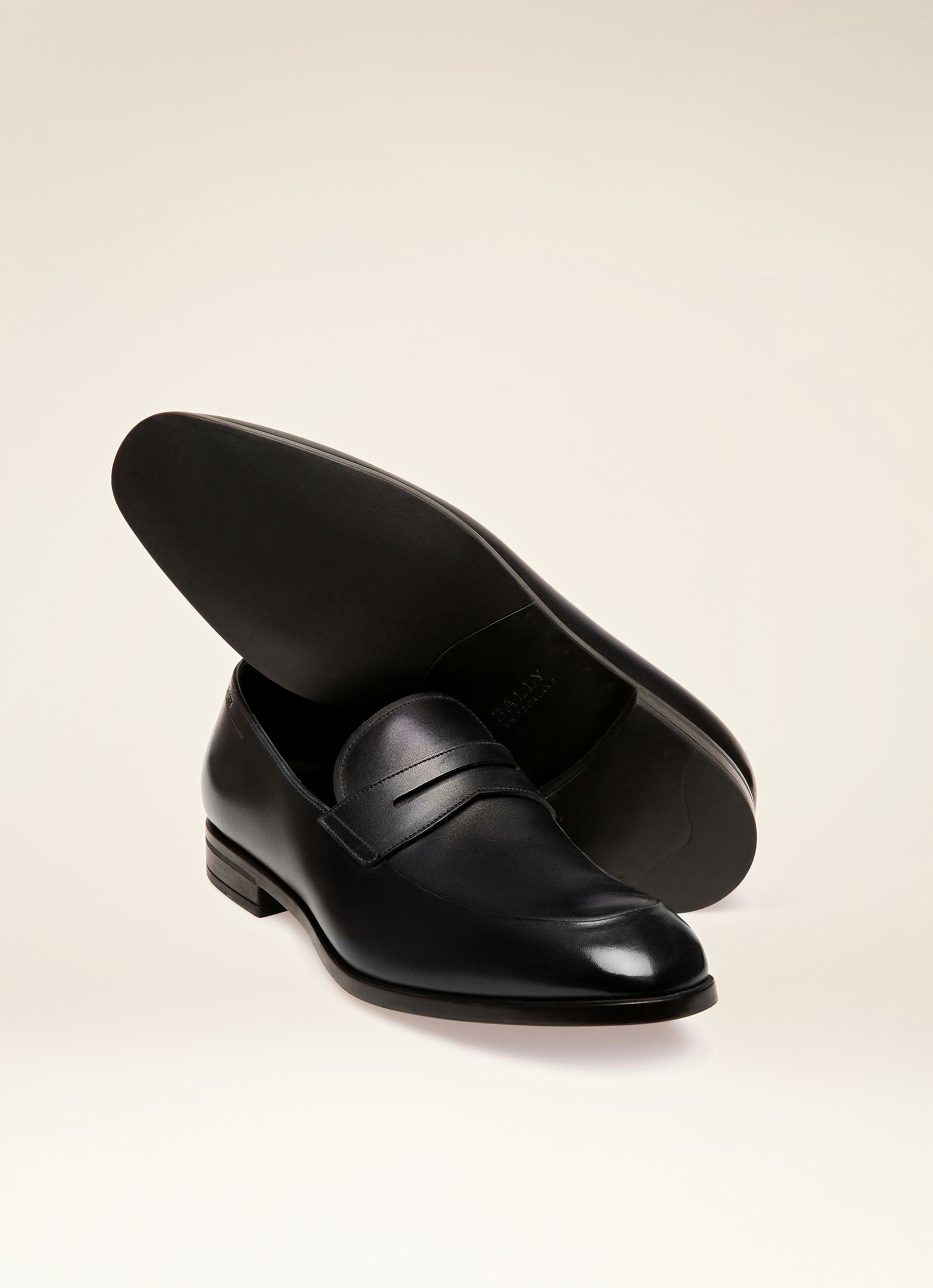 Limao Mocassins En Cuir Noir - Homme - Bally - 05