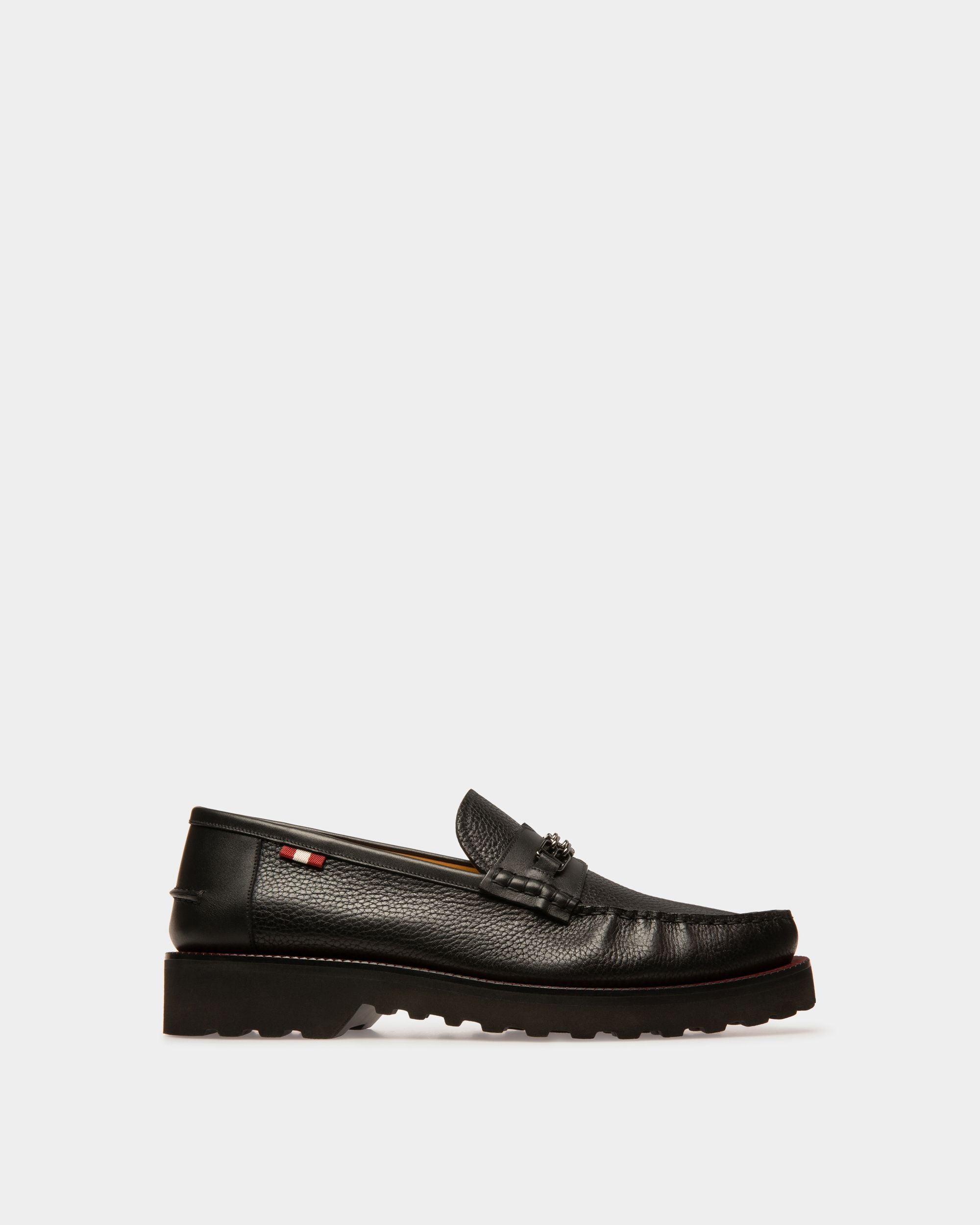 Norrison Mocassins En Cuir Noir - Homme - Bally - 01