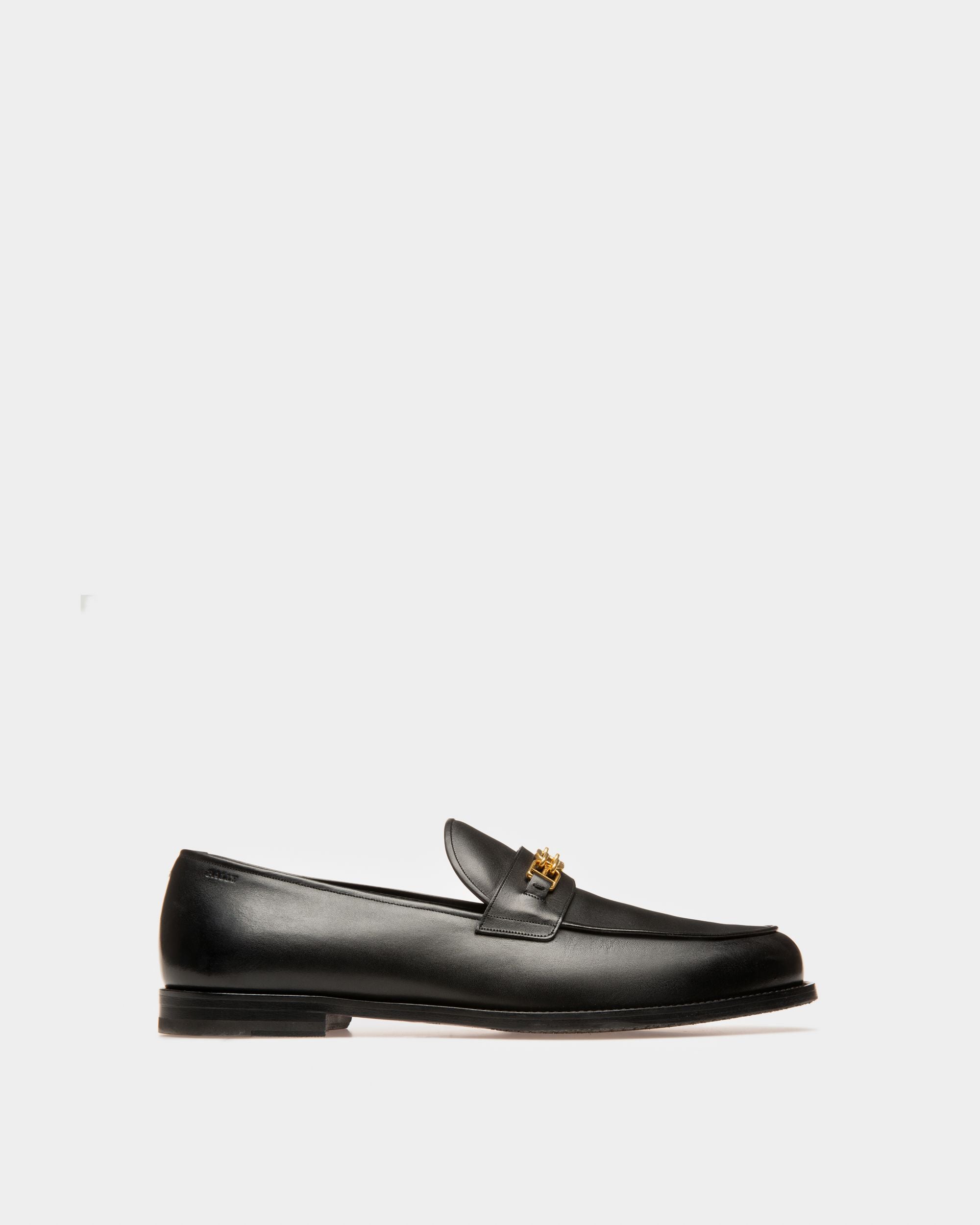 Kelsy Mocassins En Cuir Noir - Homme - Bally - 01