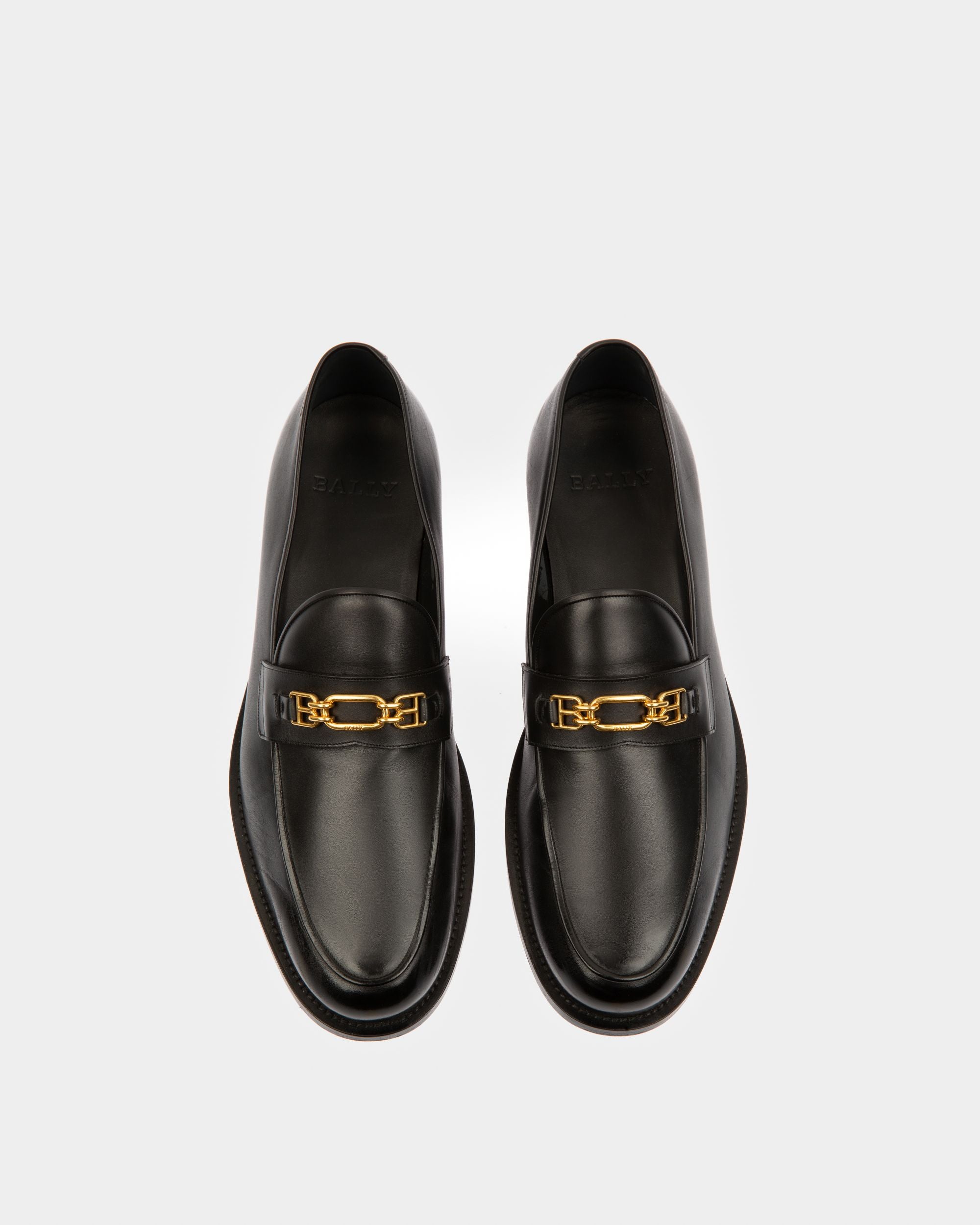 Kelsy Mocassins En Cuir Noir - Homme - Bally - 02