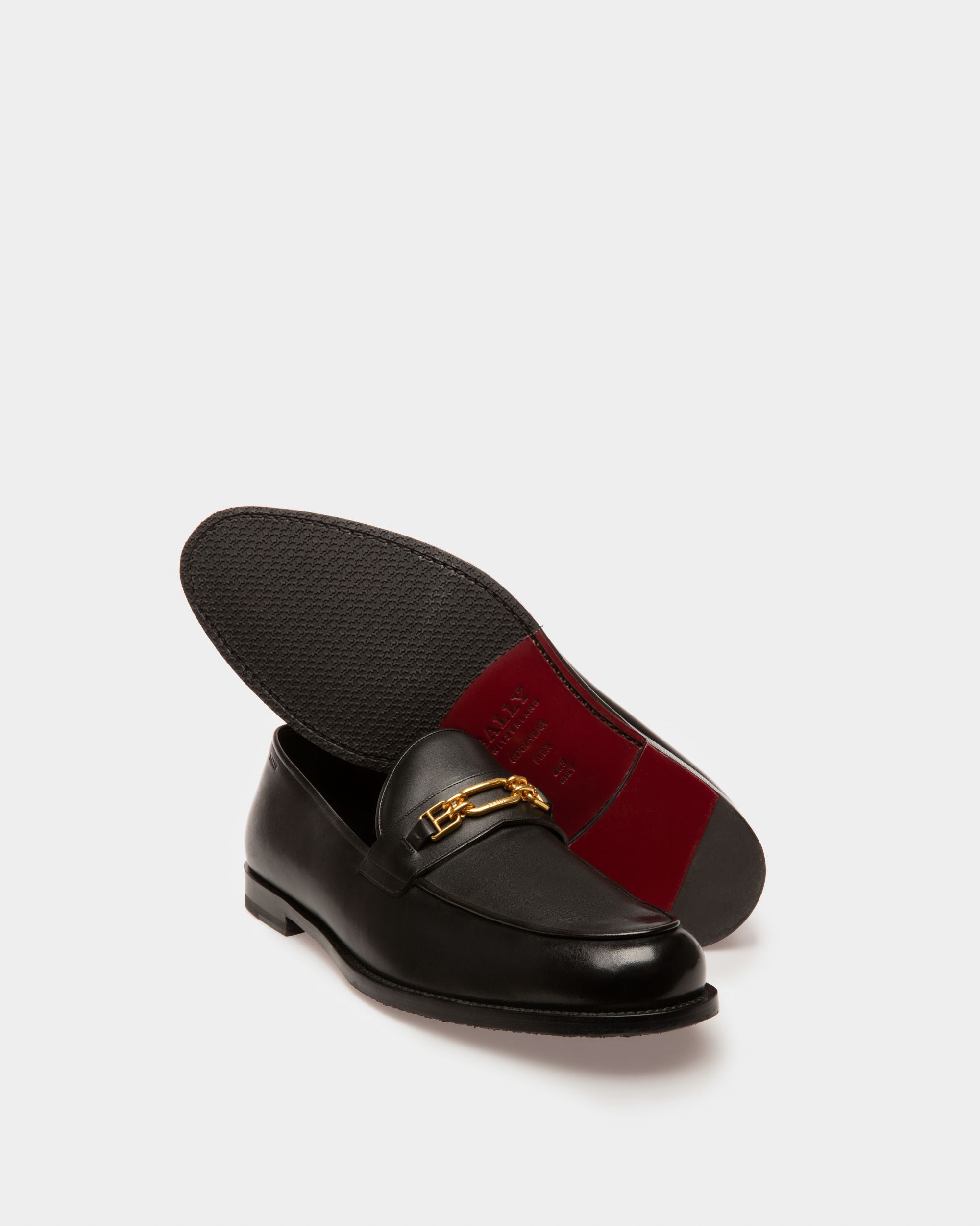 Kelsy Mocassins En Cuir Noir - Homme - Bally - 04