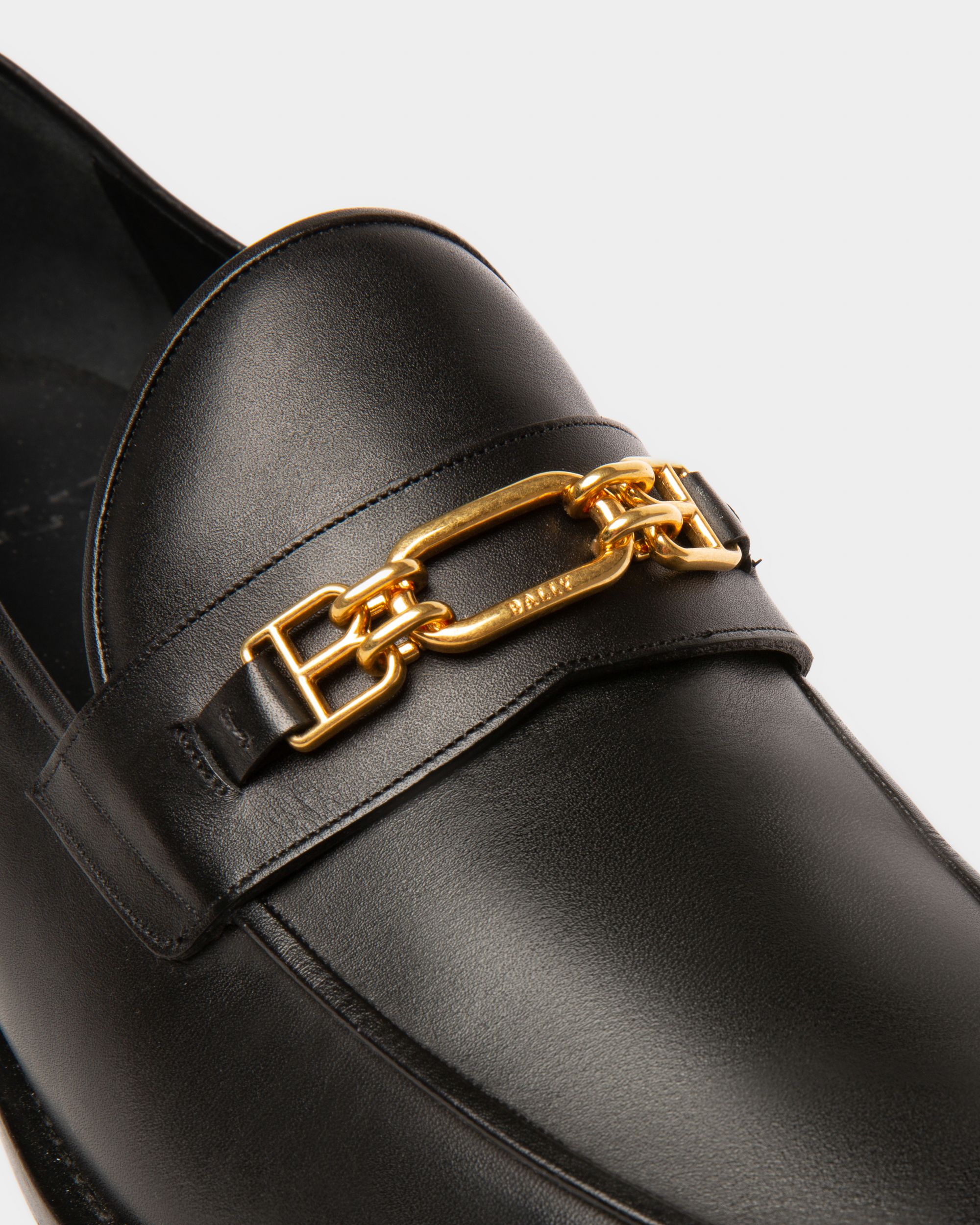 Kelsy Mocassins En Cuir Noir - Homme - Bally - 05