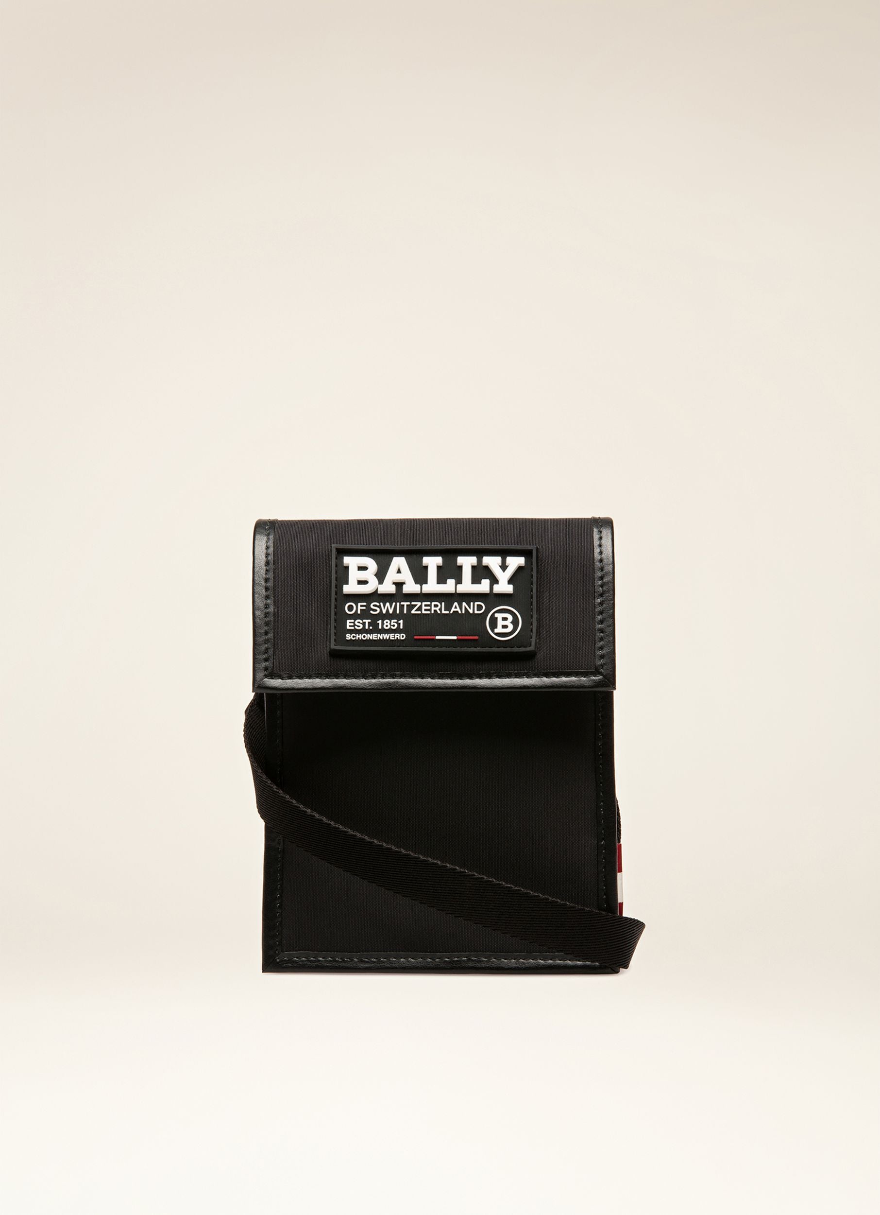 Fast Track Sac Bandoulière En Polyester Noir - Homme - Bally - 01