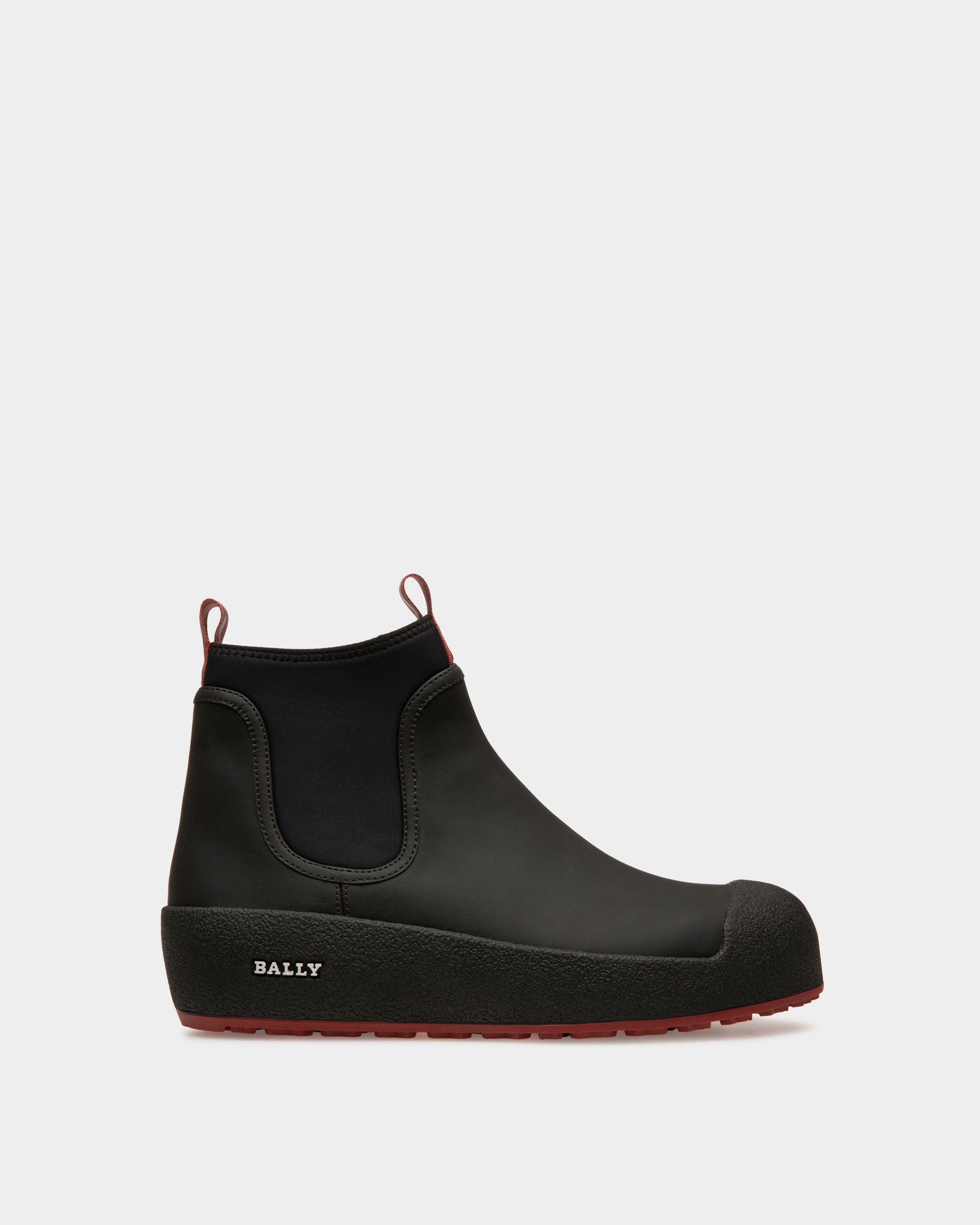 Cubrid Bottes De Neige En Cuir Noir - Homme - Bally - 01