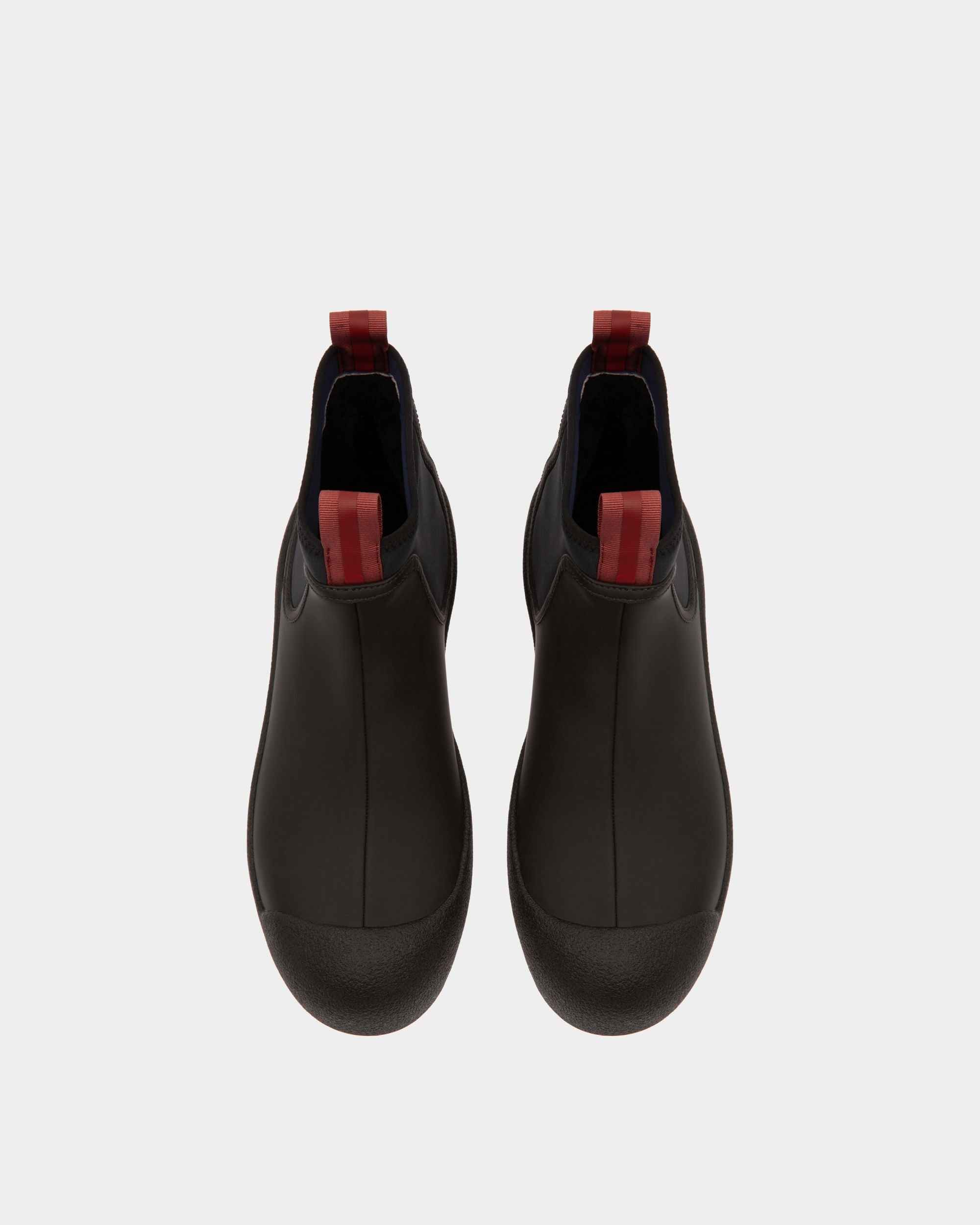 Cubrid Bottes De Neige En Cuir Noir - Homme - Bally - 03