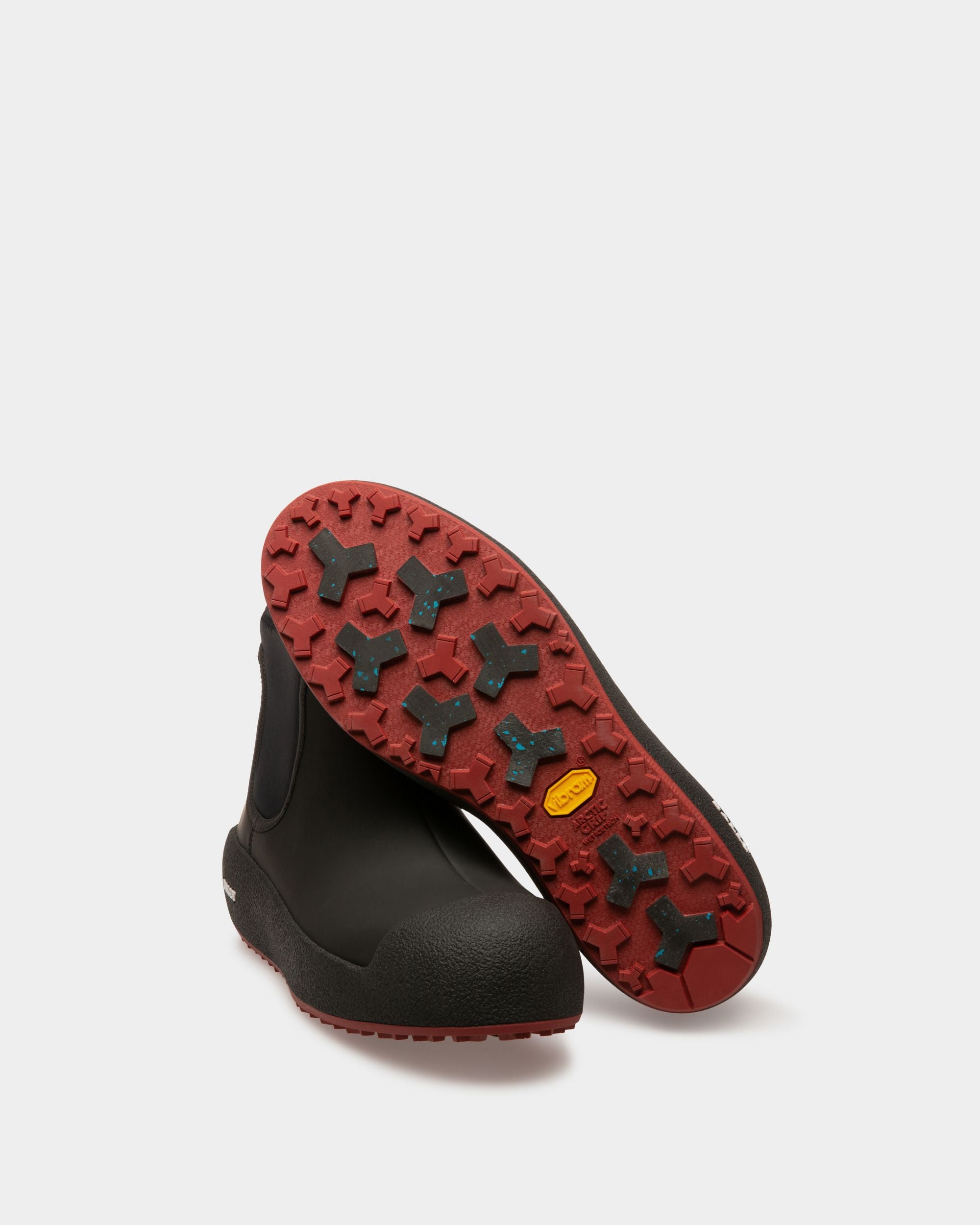 Cubrid Bottes De Neige En Cuir Noir - Homme - Bally - 05