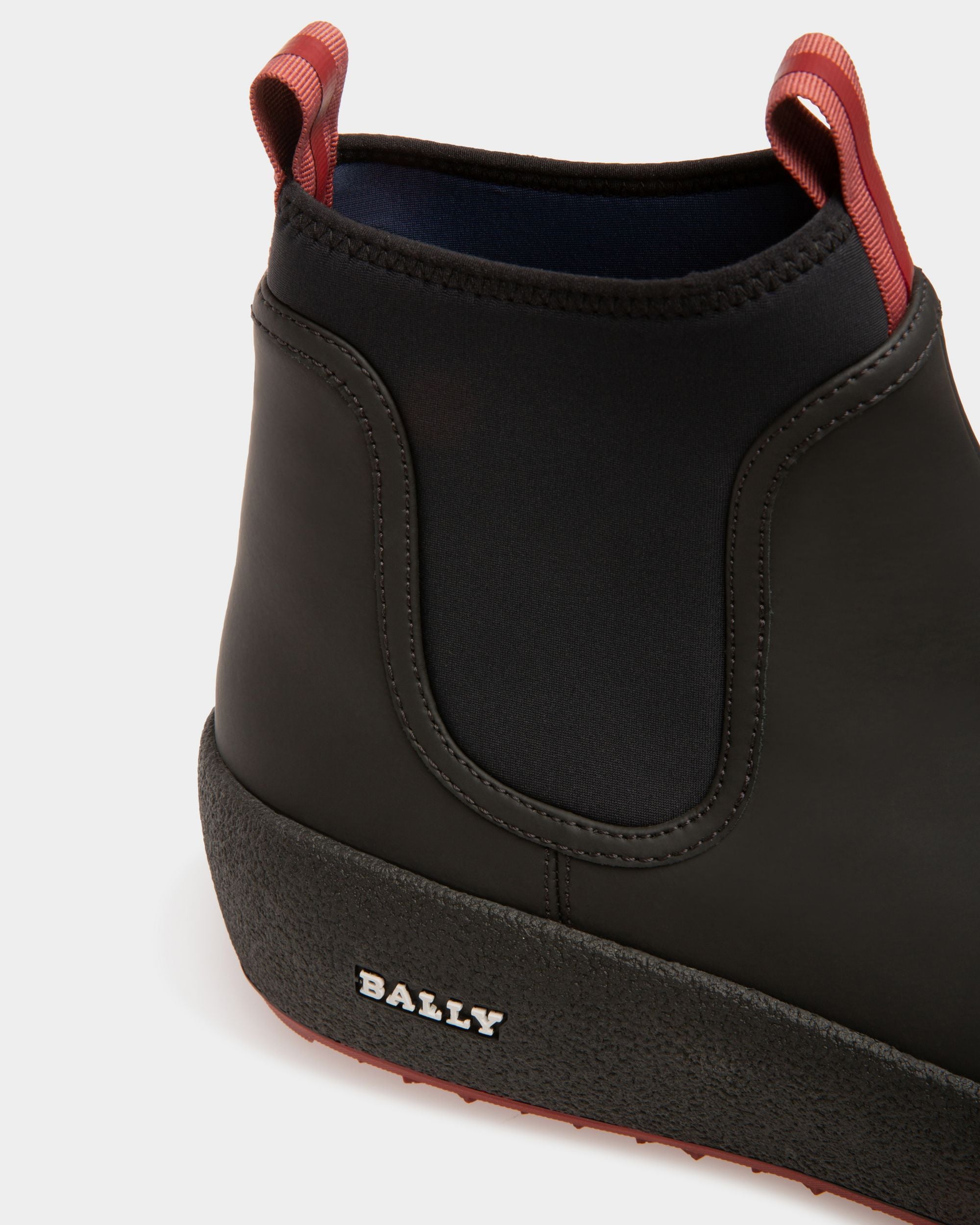 Cubrid Bottes De Neige En Cuir Noir - Homme - Bally - 06