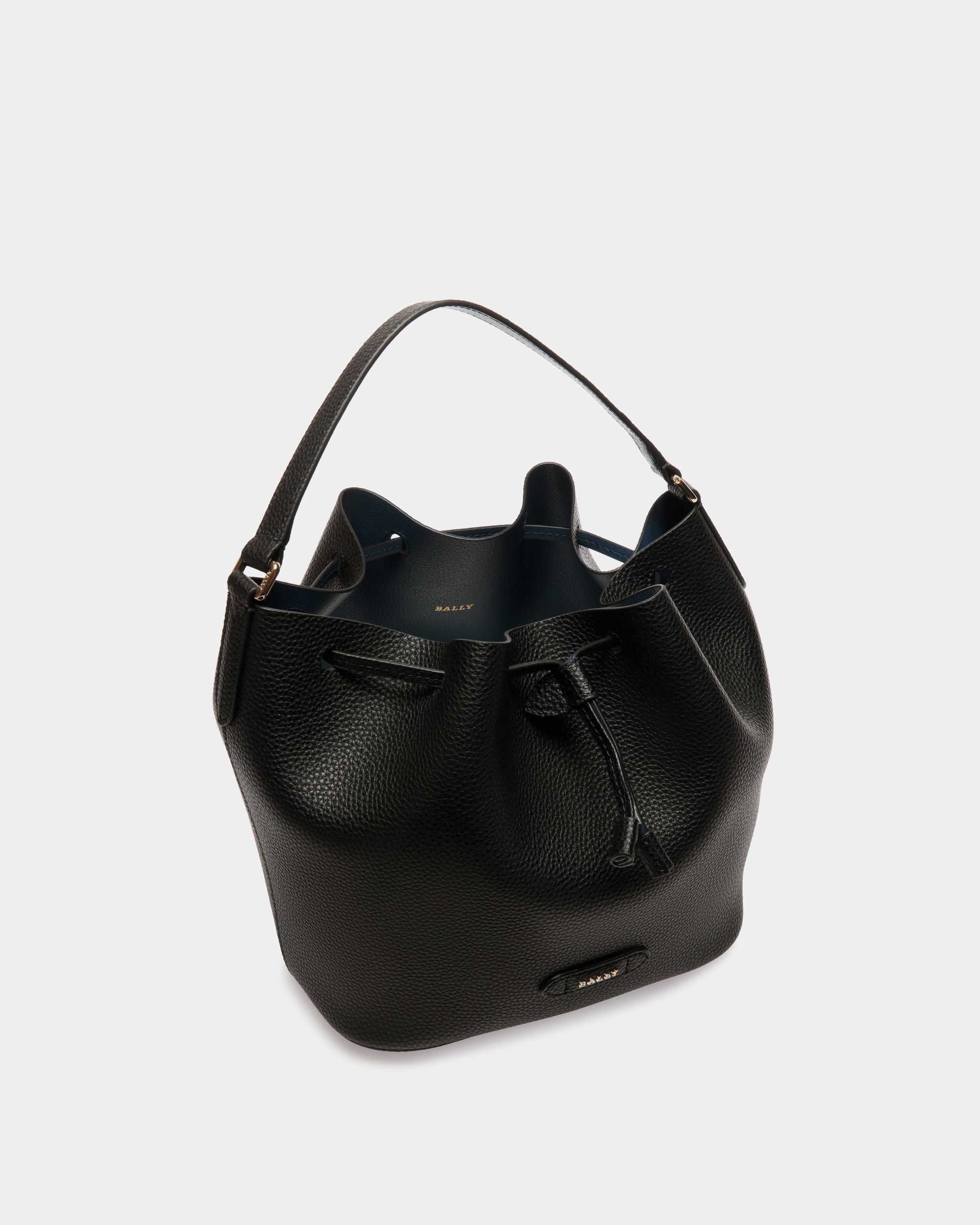 Bag In Black Bovine Split - Femme - Bally - 04