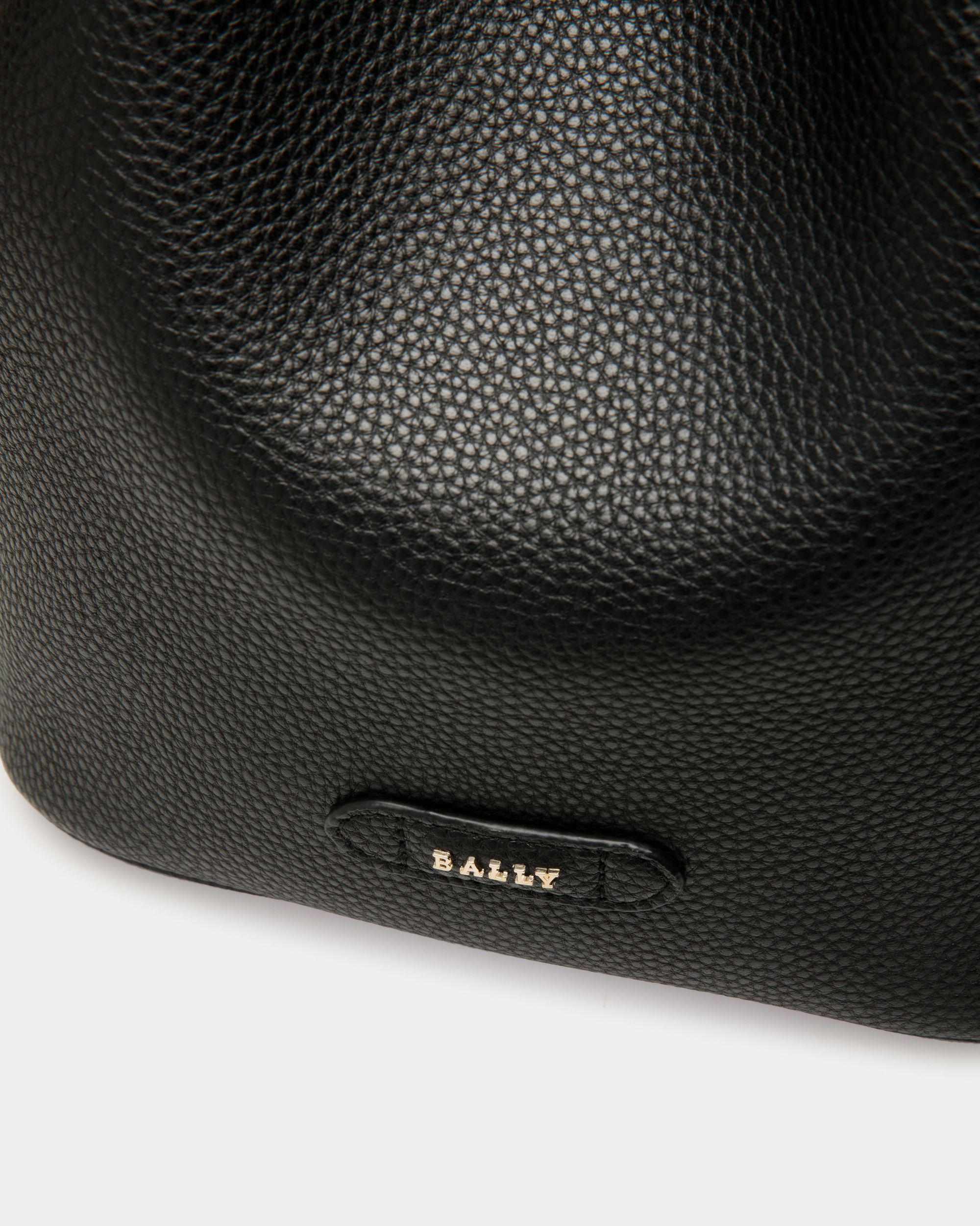 Bag In Black Bovine Split - Femme - Bally - 05