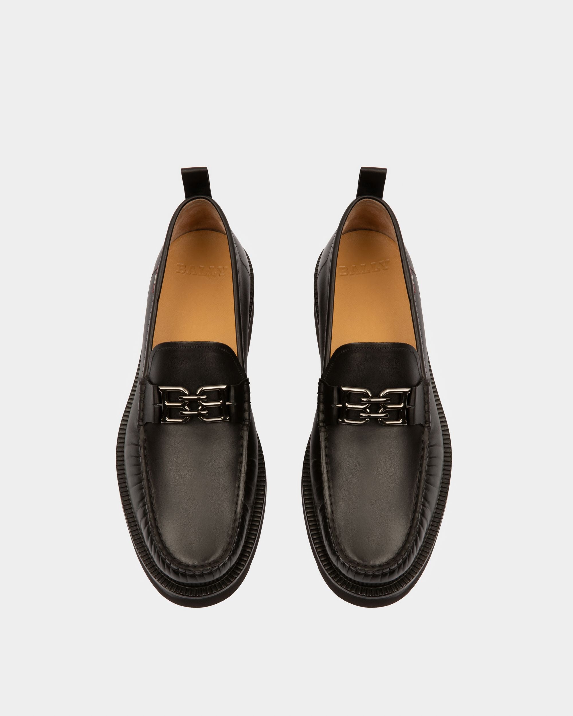 Nolam Mocassins En Cuir Noir - Homme - Bally - 02