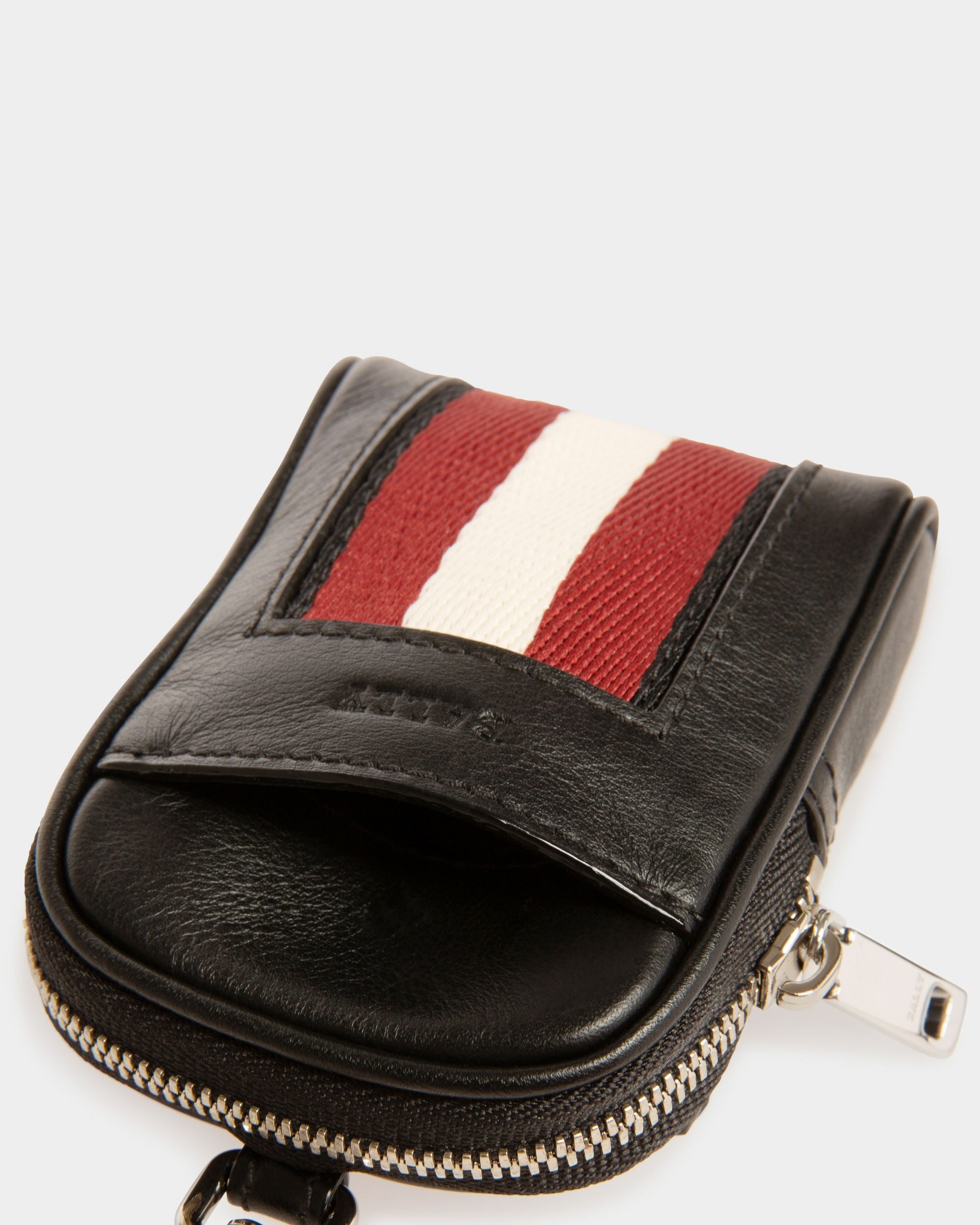 Bialy Porte-Monnaie En Cuir Noir - Homme - Bally - 04