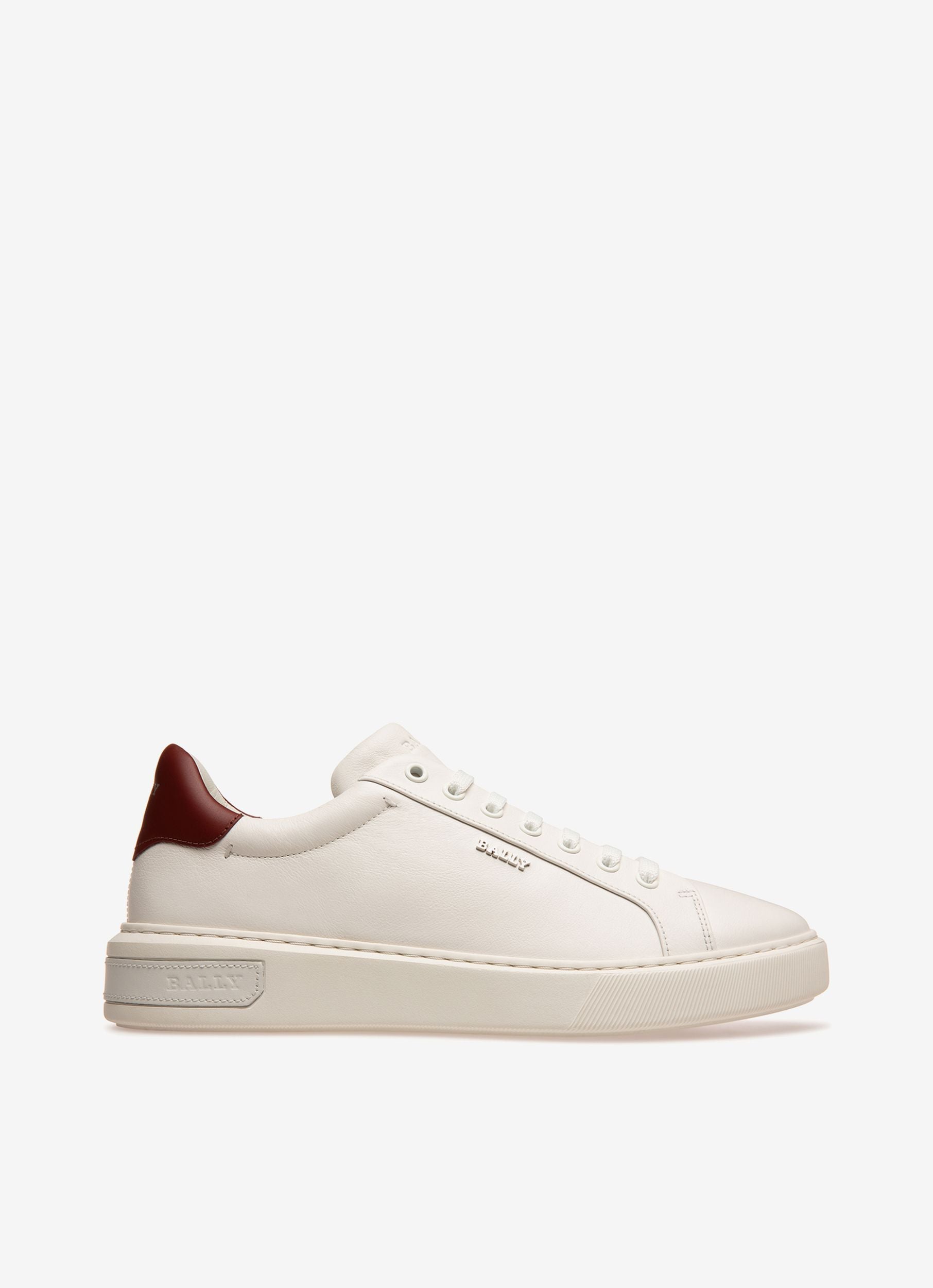 Miky Sneakers En Cuir Blanc - Homme - Bally - 01