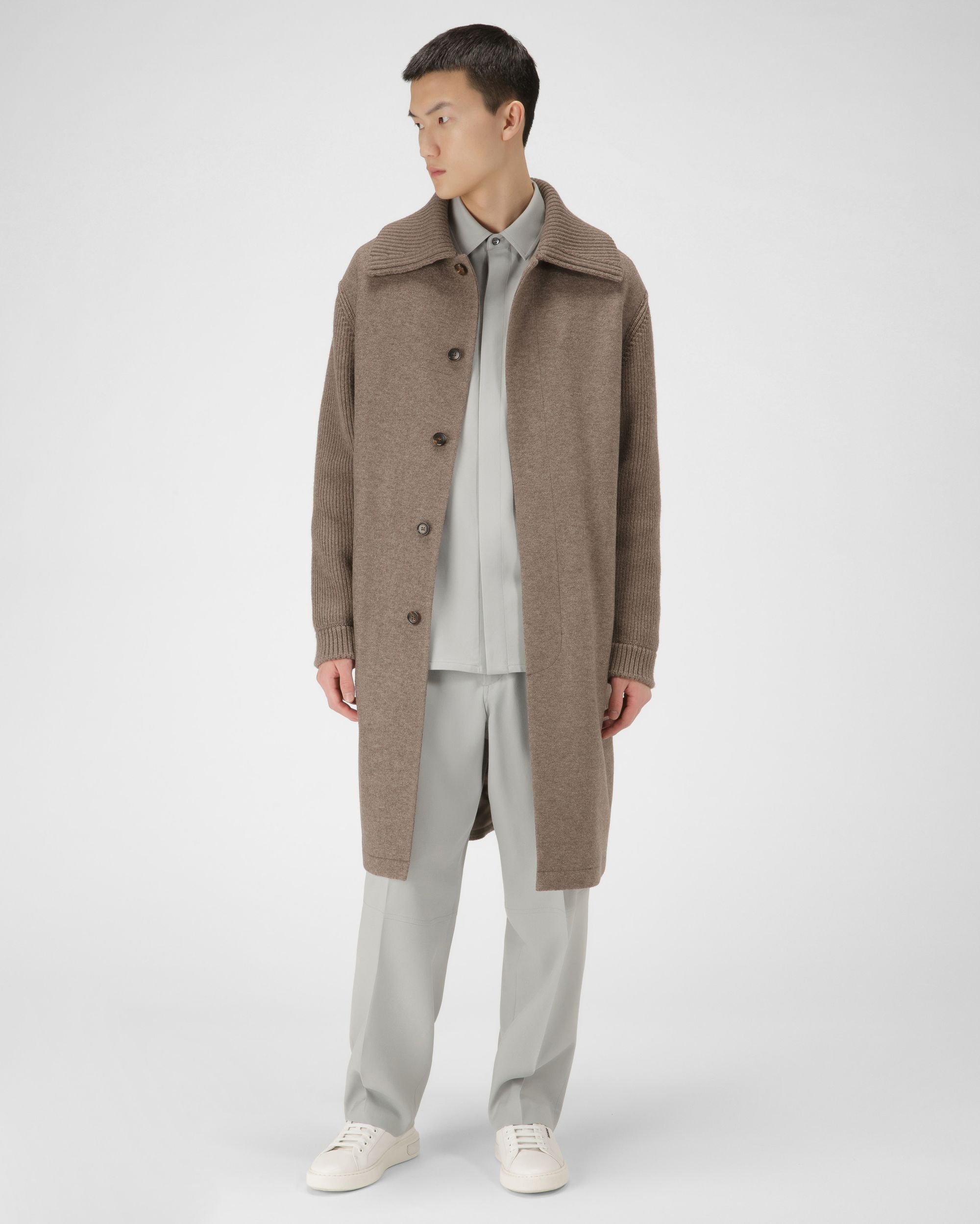 Miky Sneakers En Cuir Blanc - Homme - Bally - 02