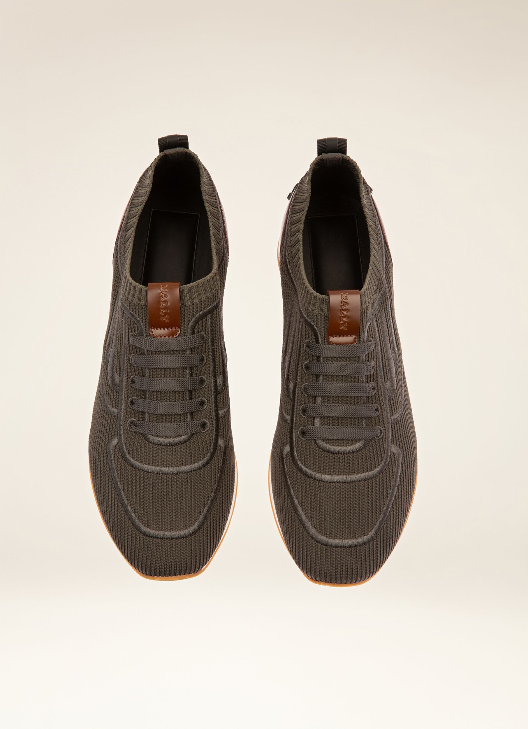 Gabber Polyester Mélangé Gris Foncé - Homme - Bally - 04