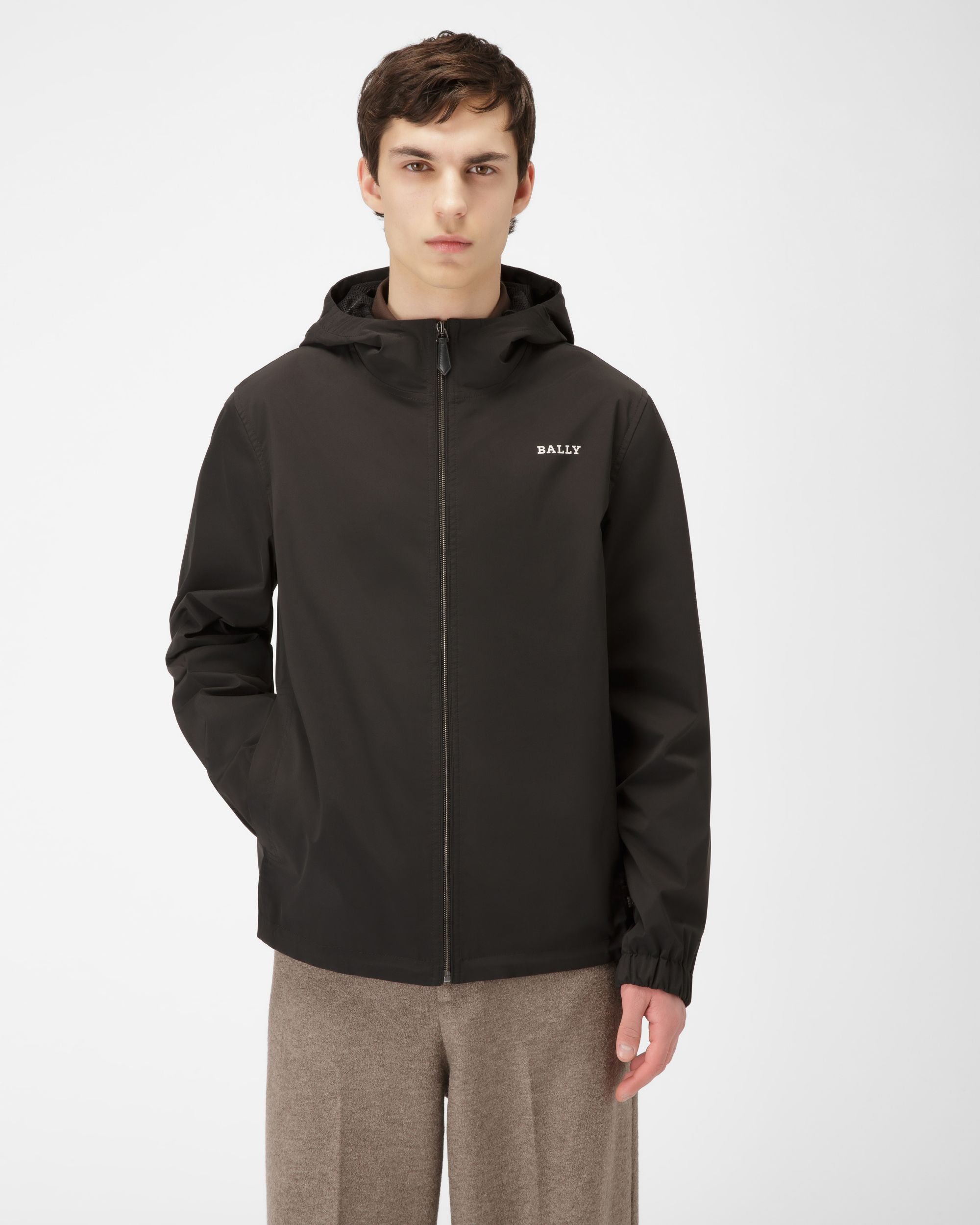 Coupe-Vent En Nylon Noir - Homme - Bally - 03