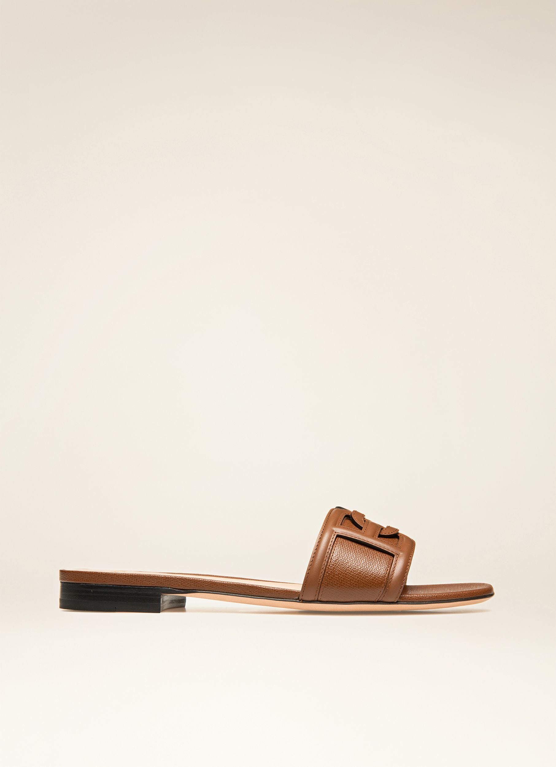 Peoni Sandales En Cuir Marron - Femme - Bally - 01