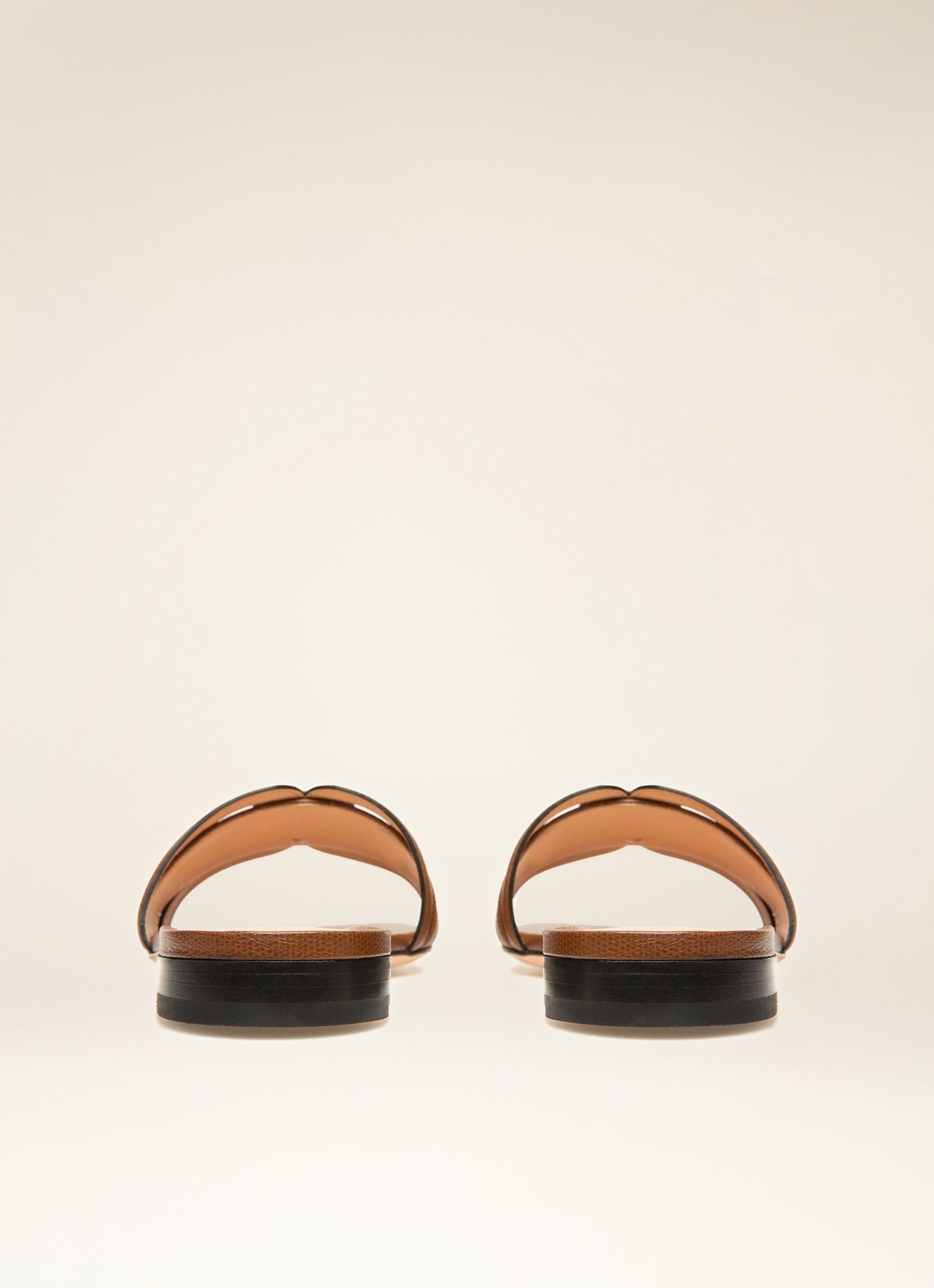 Peoni Sandales En Cuir Marron - Femme - Bally - 03