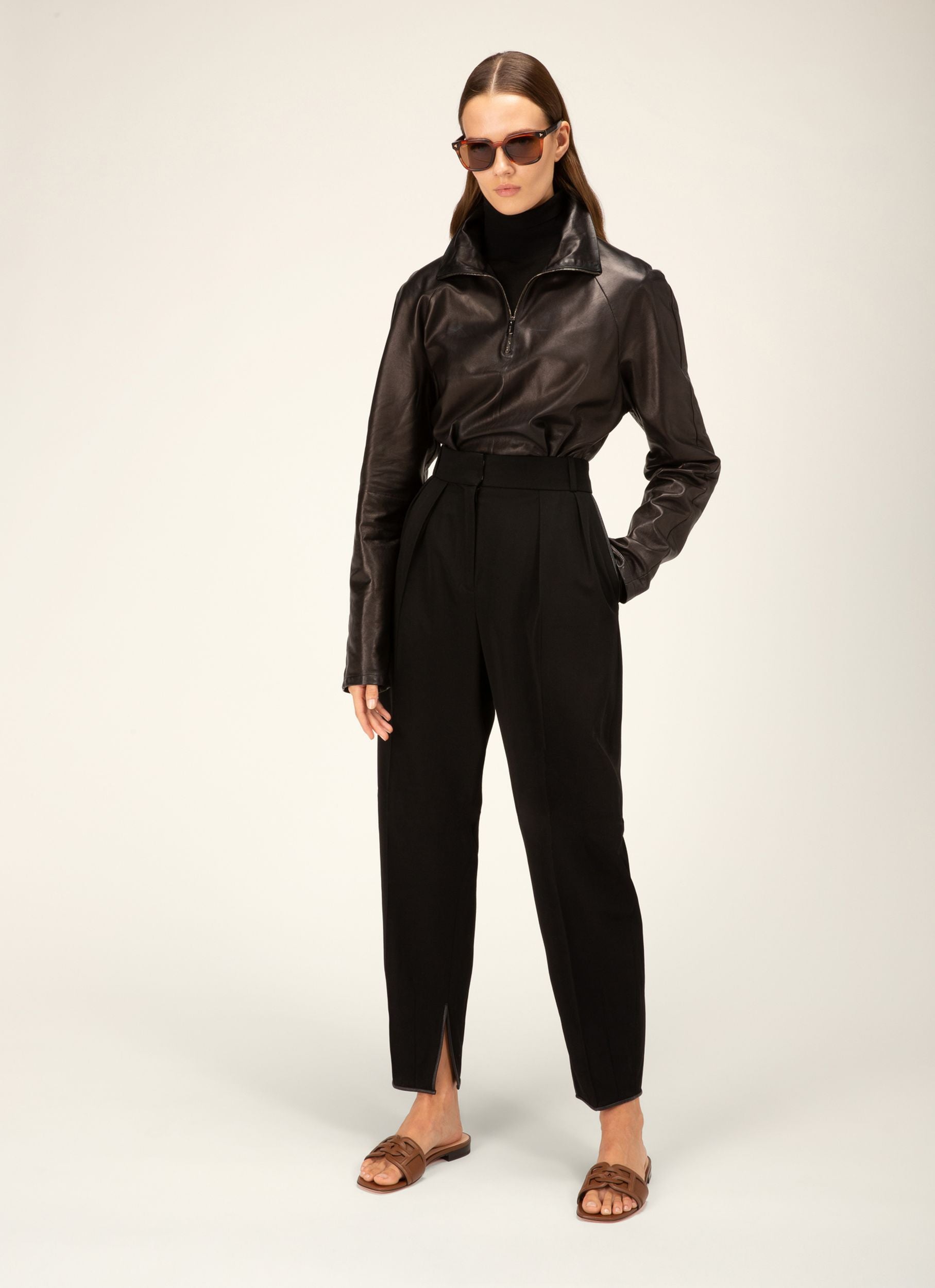 Peoni Sandales En Cuir Marron - Femme - Bally - 05