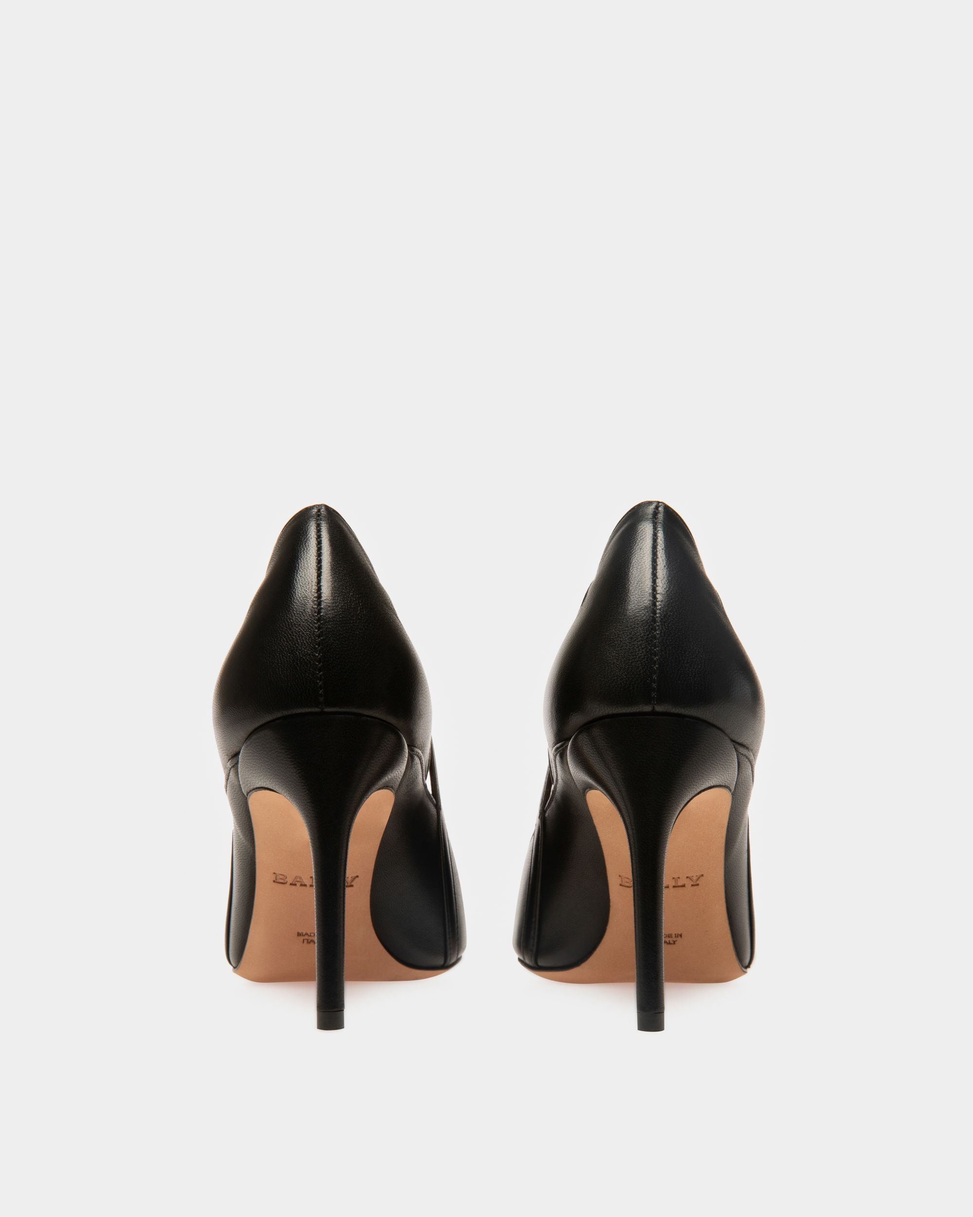 Elsa Escarpins En Cuir Noir - Femme - Bally - 03