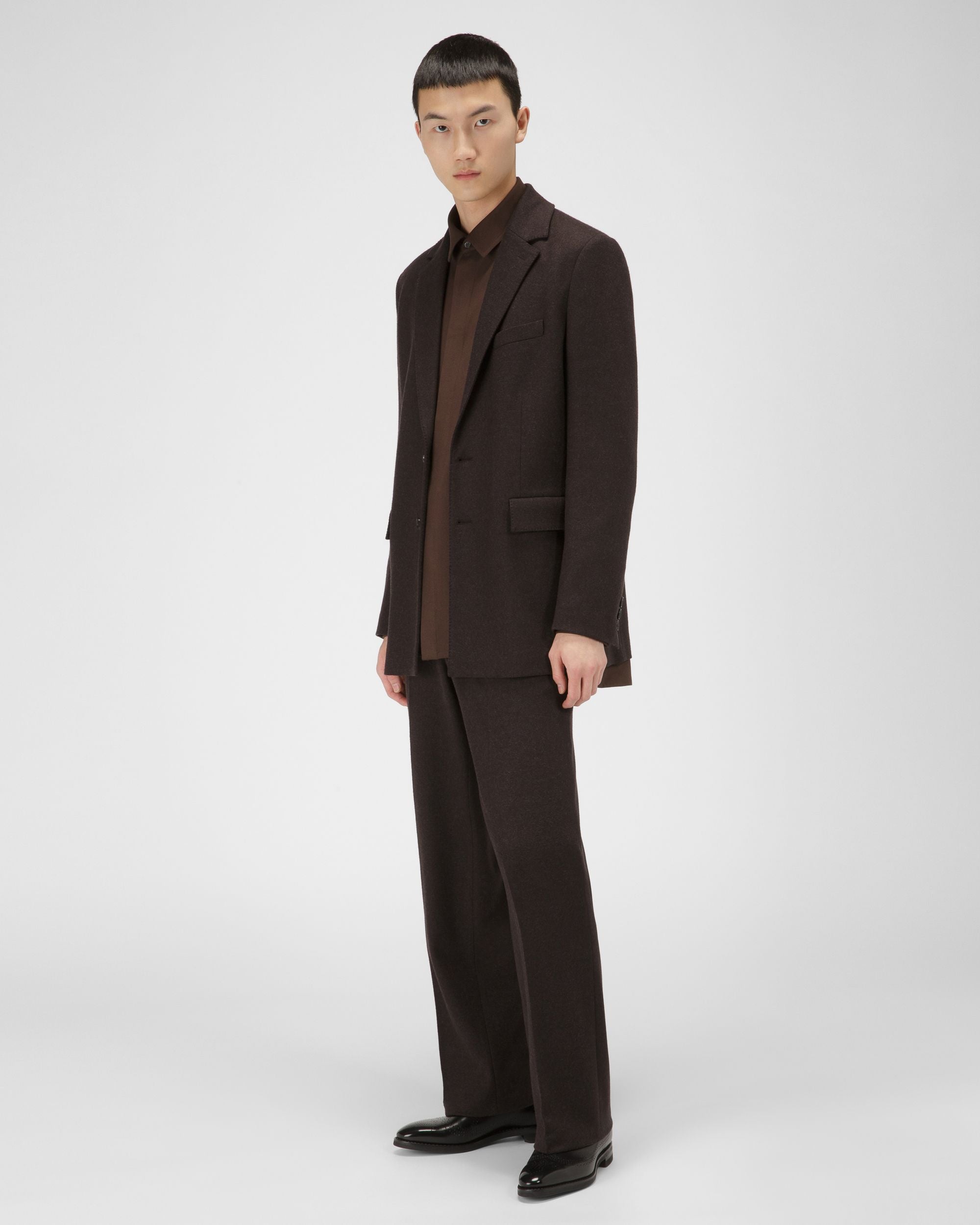 Scandor Richelieu En Cuir Noir - Homme - Bally - 05