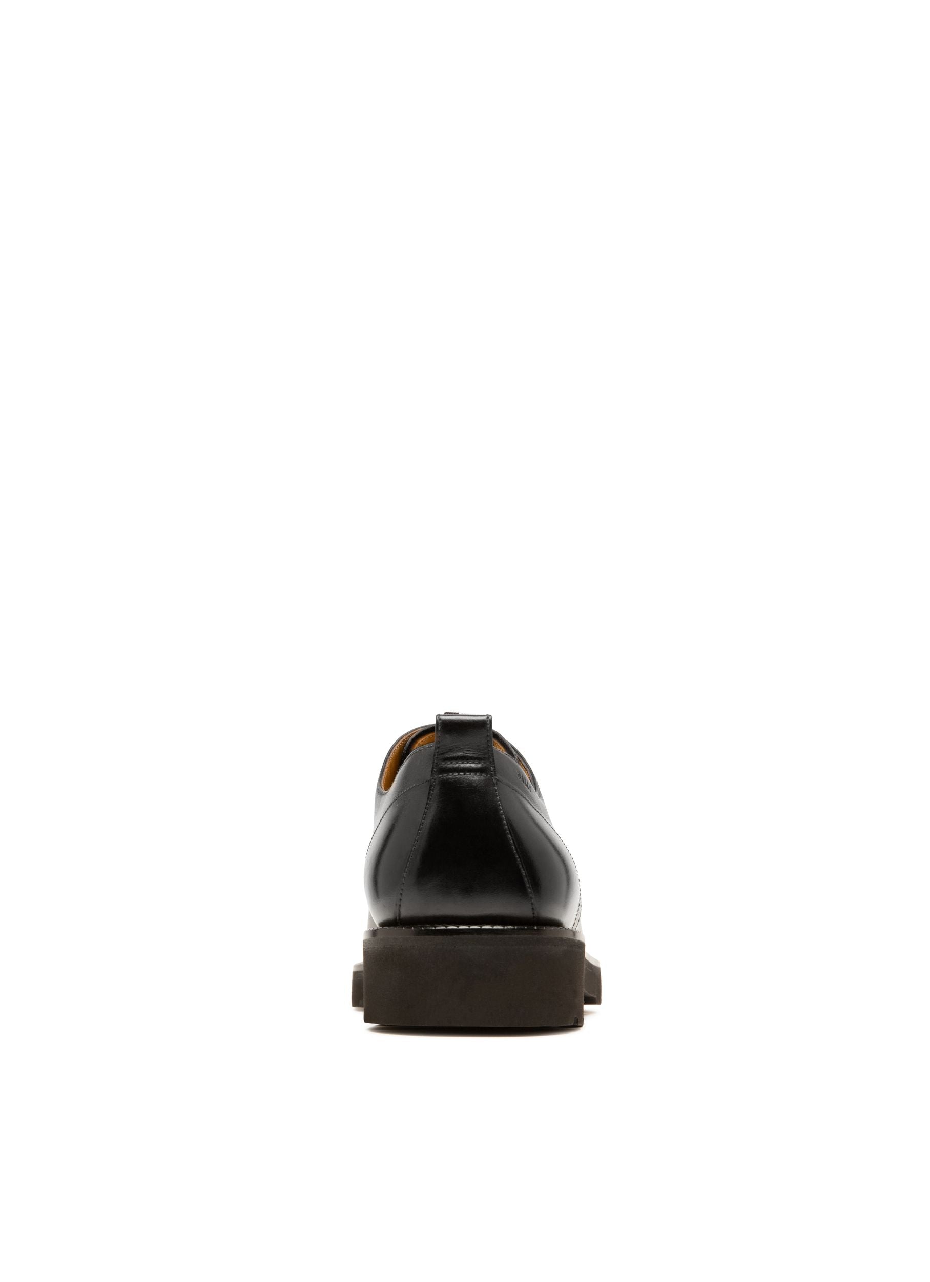 Norber Derbys En Cuir Noir - Homme - Bally - 05