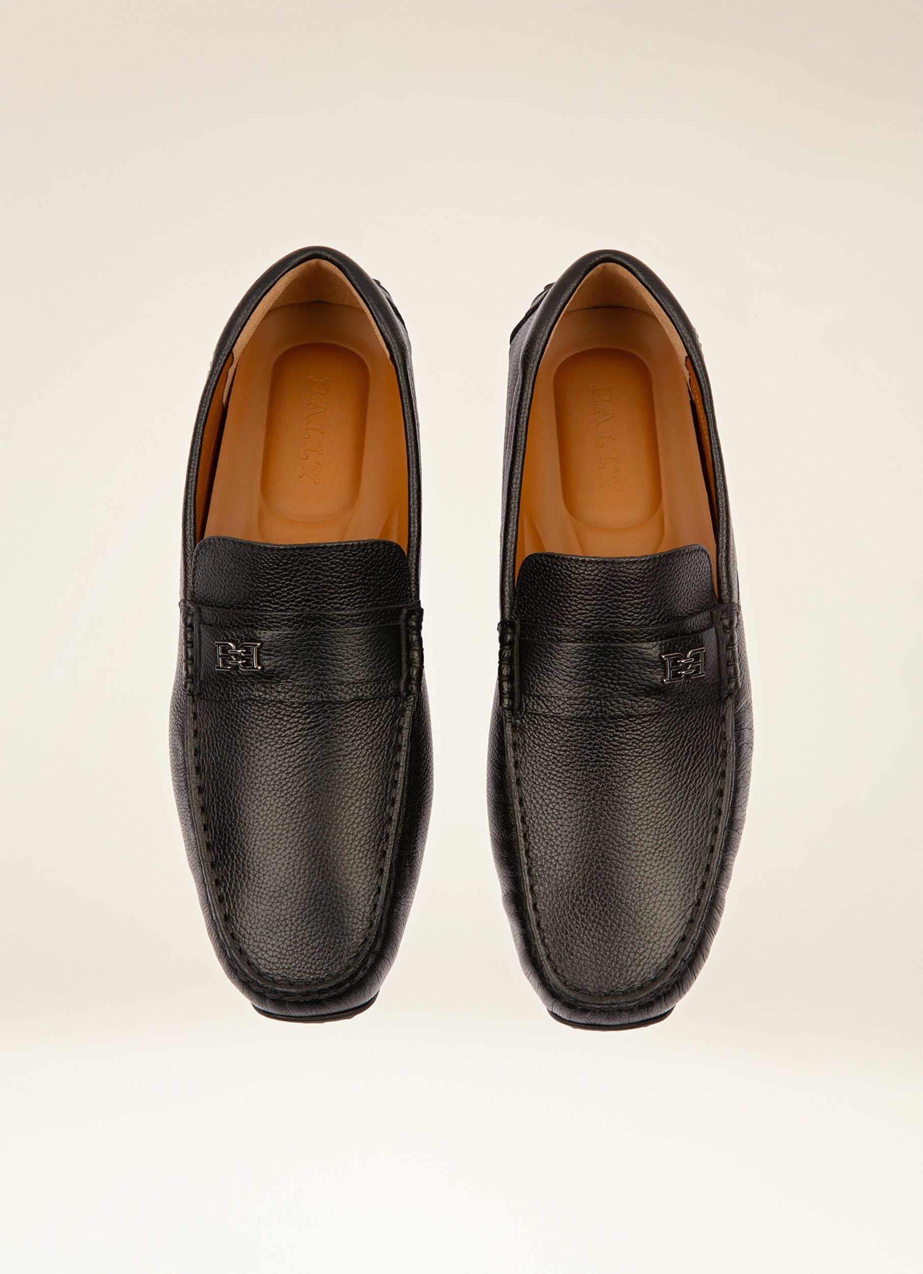 Pablon Drivers En Cuir Noir - Homme - Bally - 04