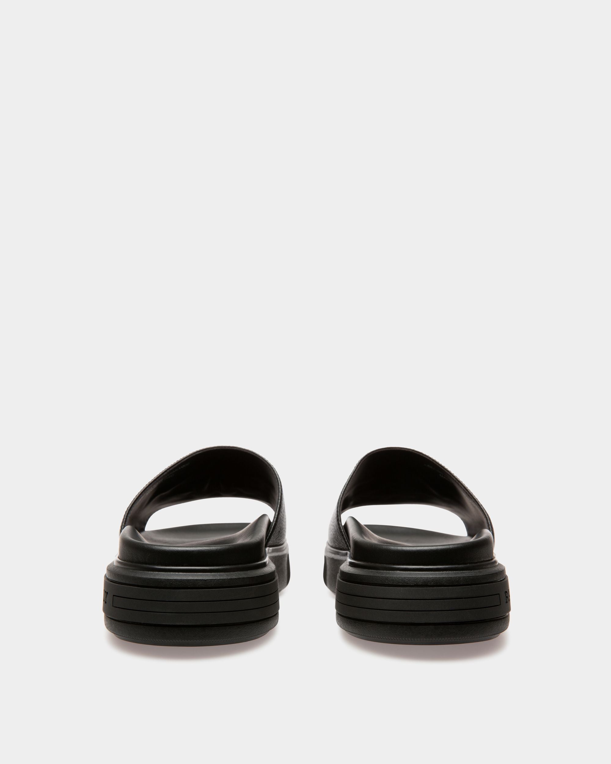 Jarmo Mules En Cuir Noir - Homme - Bally - 05