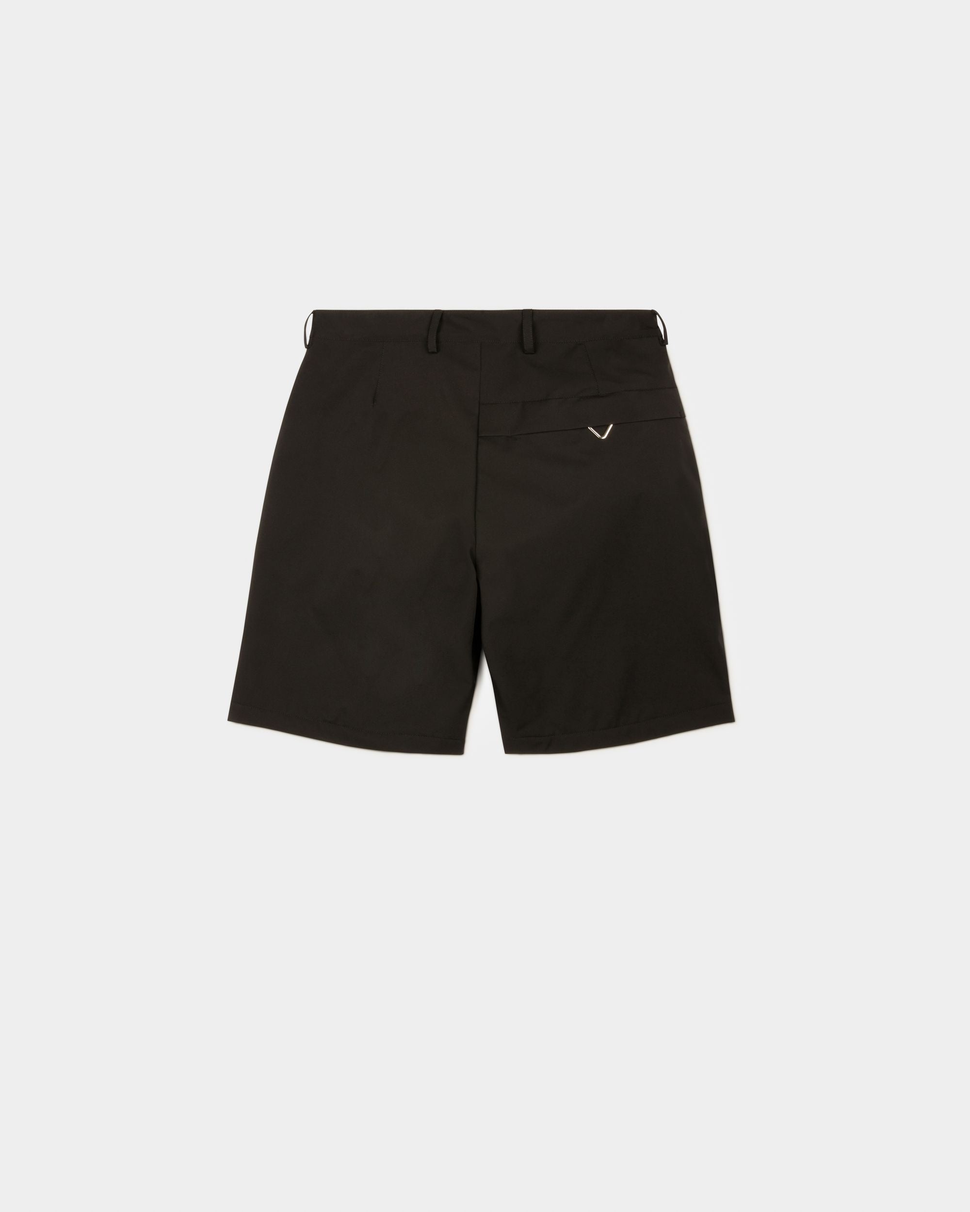 Short De Trekking En Nylon Recyclé Noir - Homme - Bally - 02