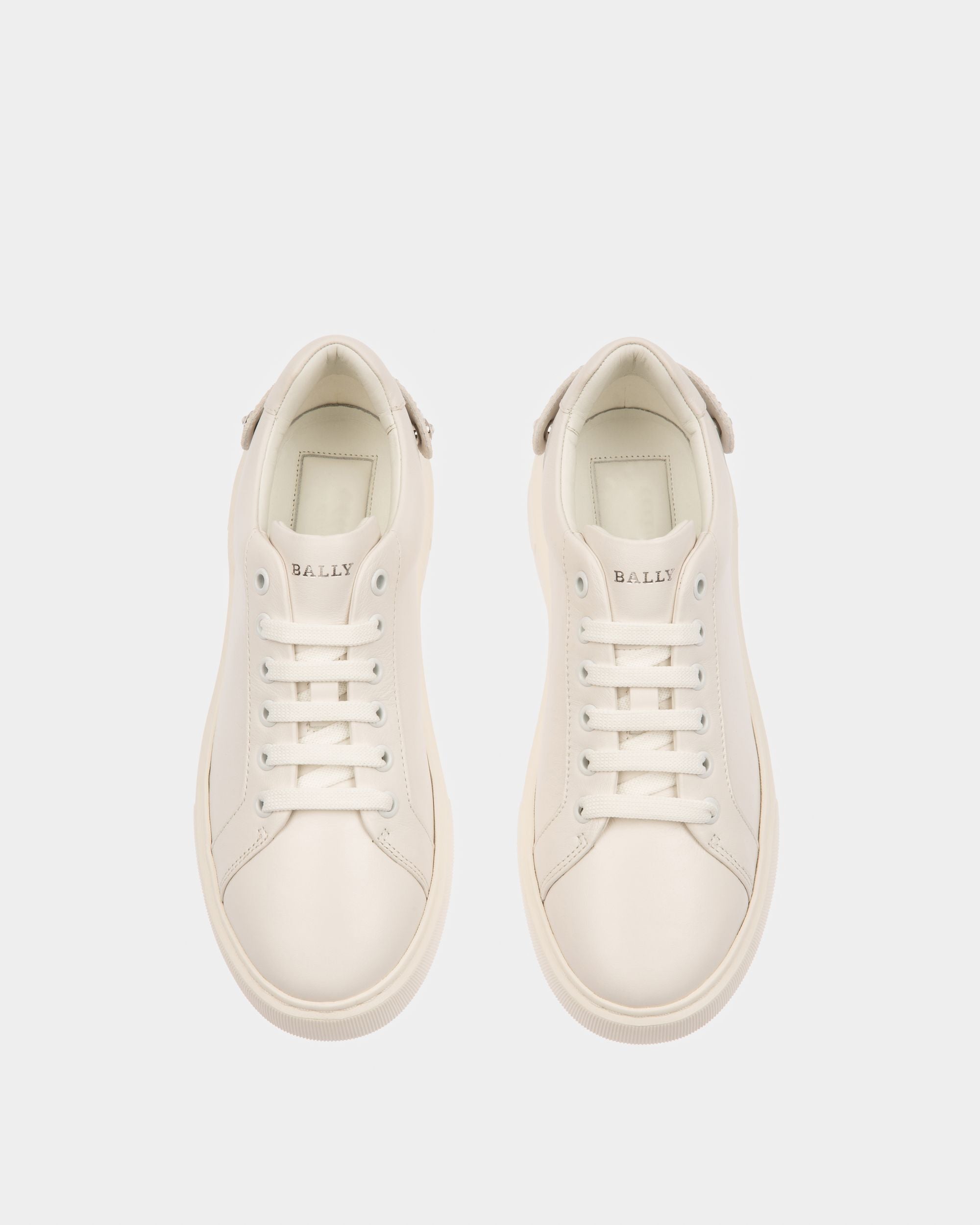 Malya Sneakers En Cuir Blanc - Femme - Bally - 02