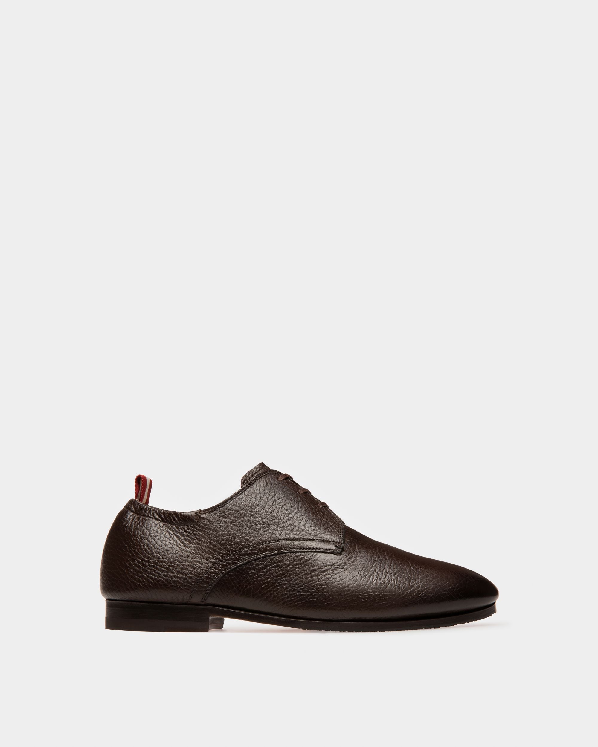 Plizard Derbies En Cuir Marron - Homme - Bally - 01