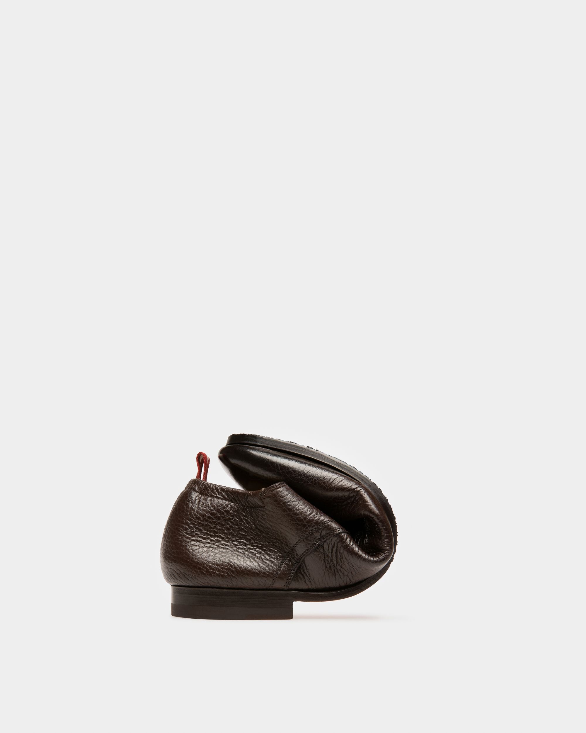 Plizard Derbies En Cuir Marron - Homme - Bally - 06