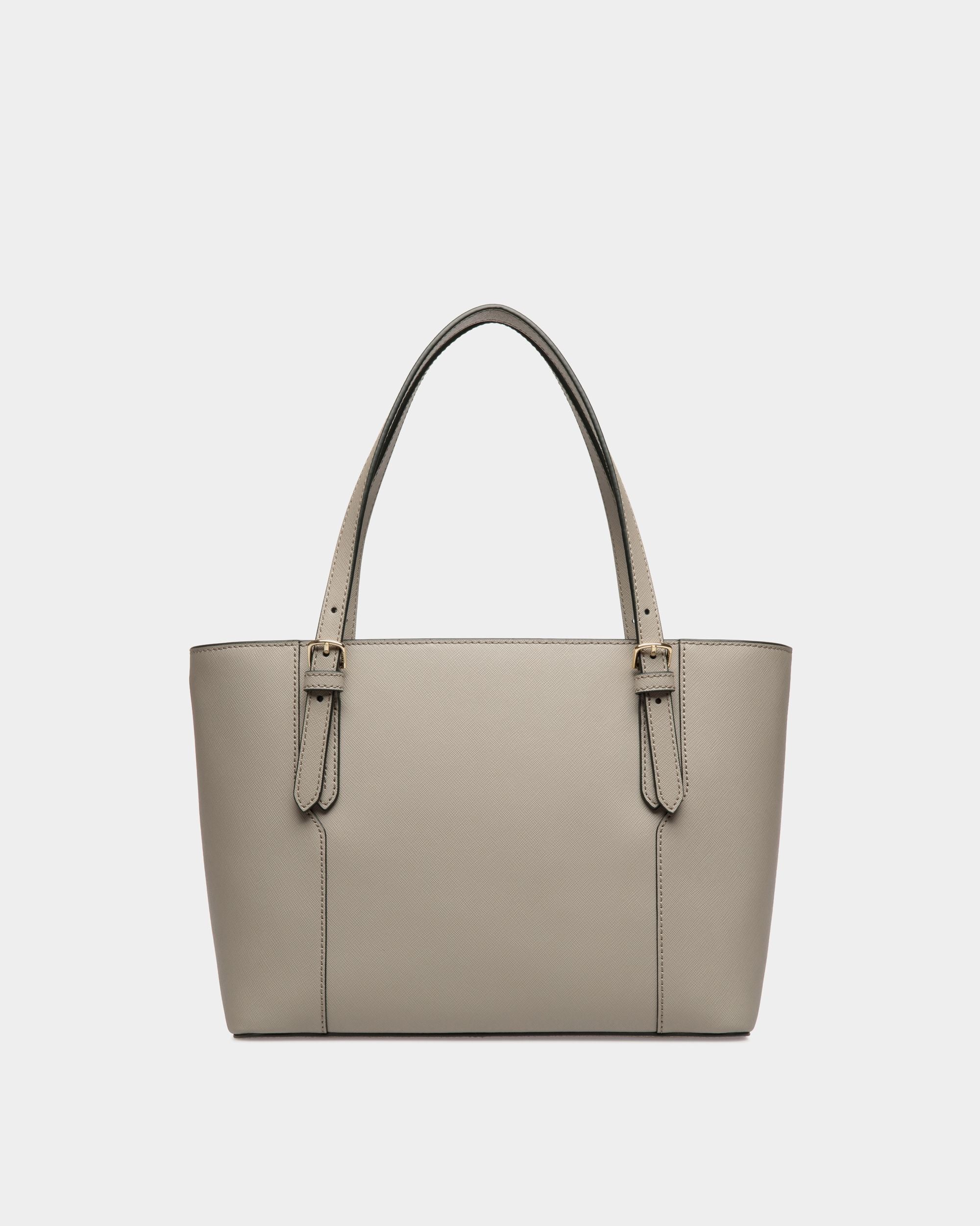 Tote In Grey Bovine Split - Femme - Bally - 02