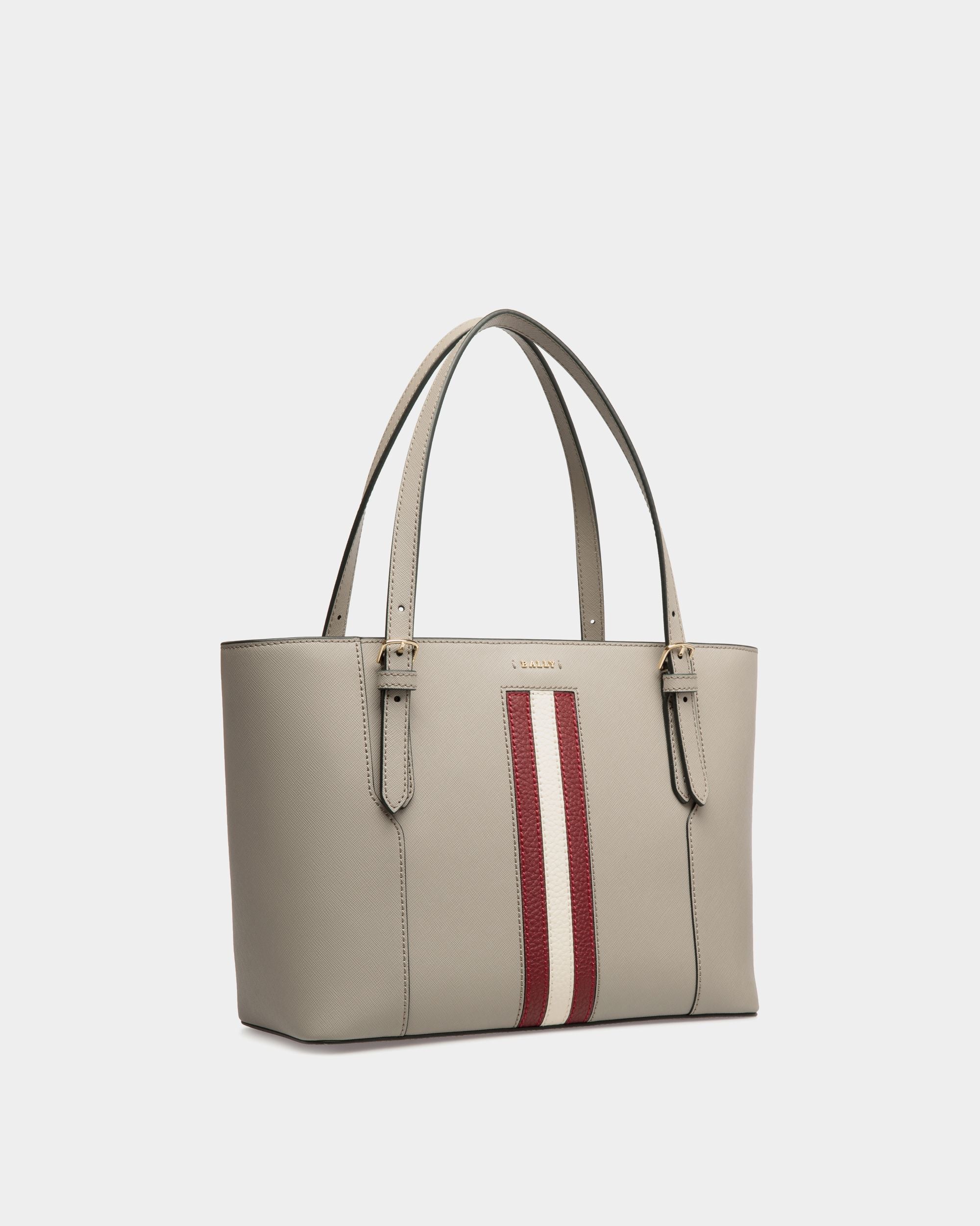 Tote In Grey Bovine Split - Femme - Bally - 03