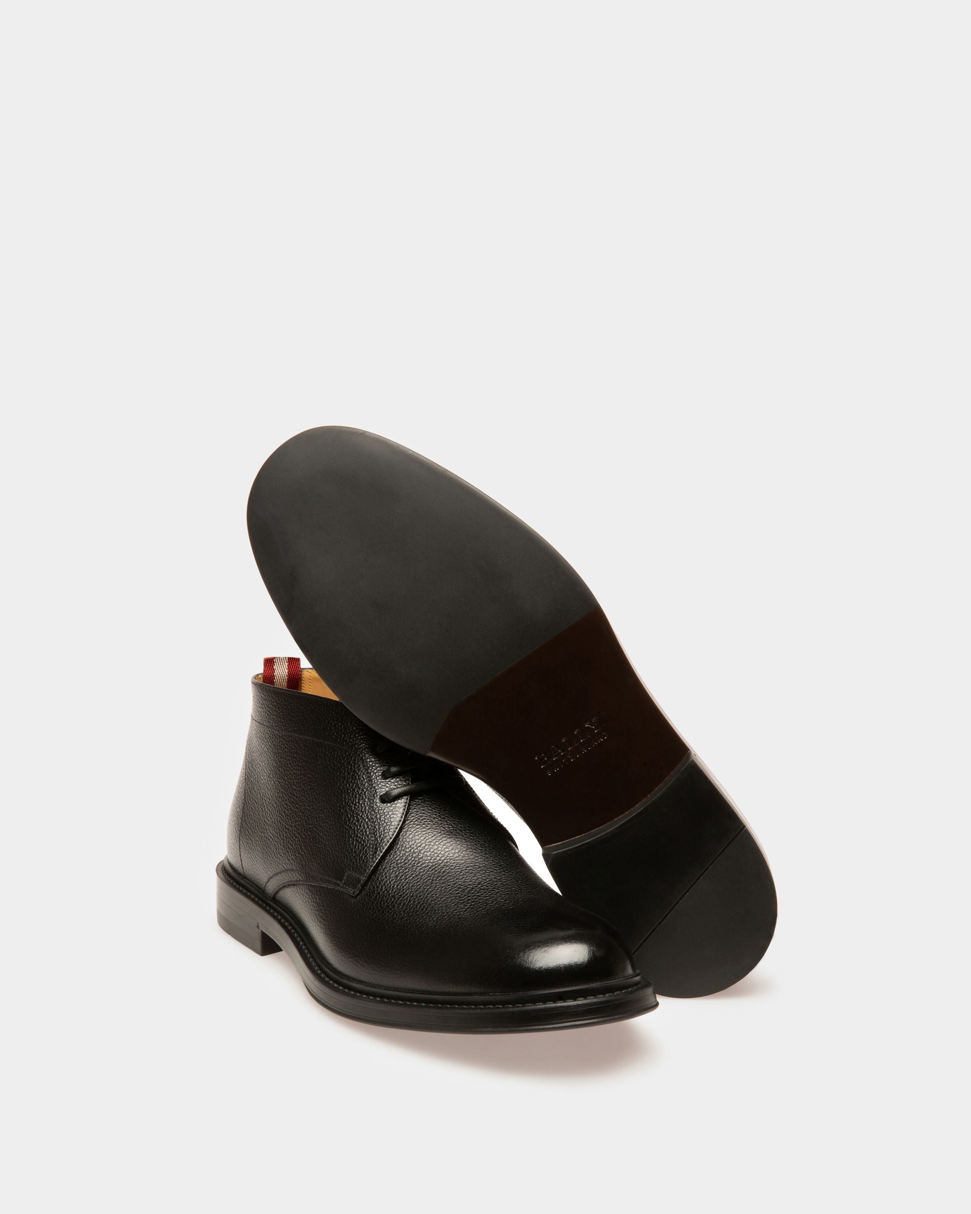 Nilton Bottines En Cuir Noir - Homme - Bally - 04