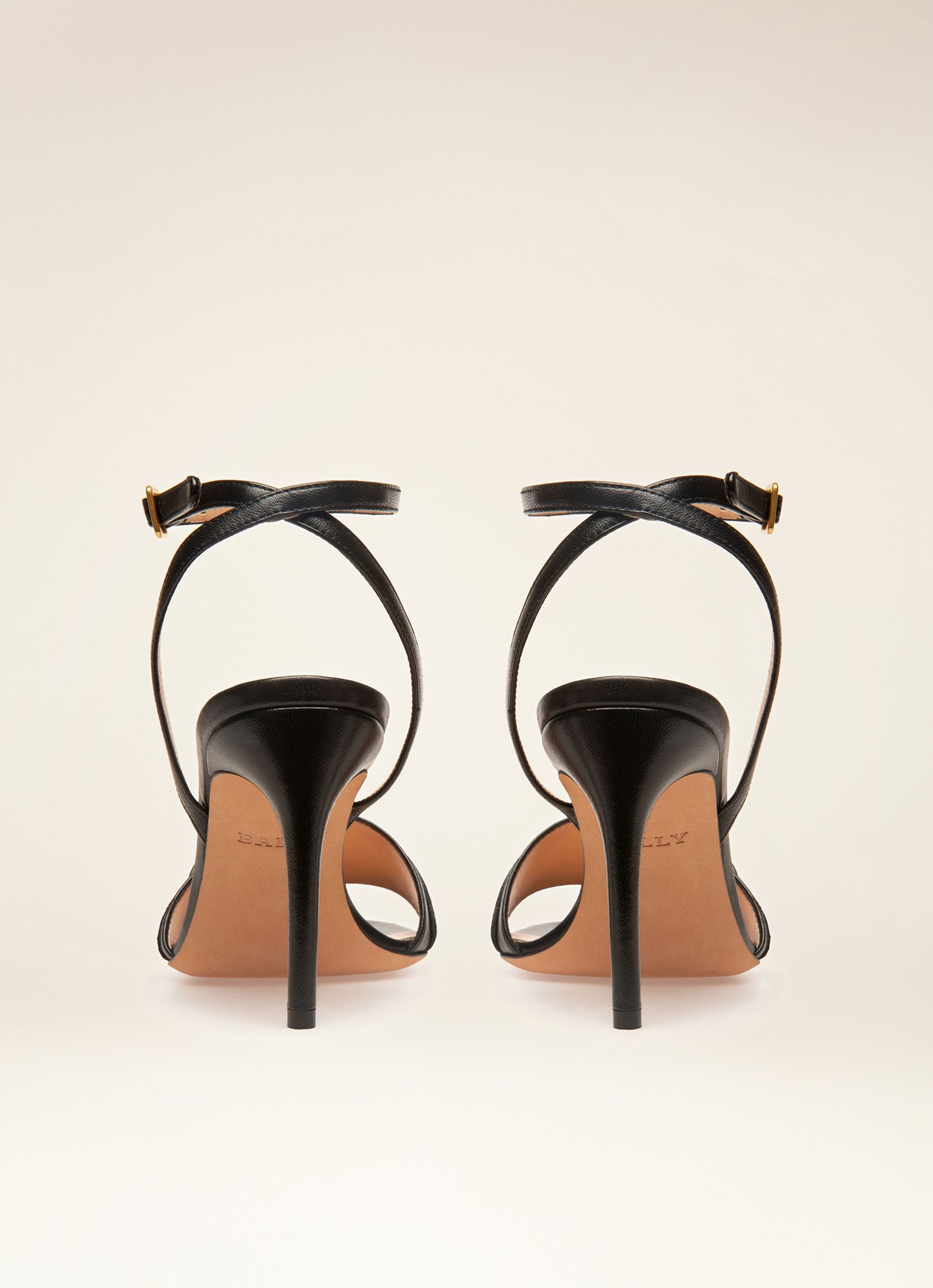 Dorey Sandales En Cuir Noir - Femme - Bally - 03