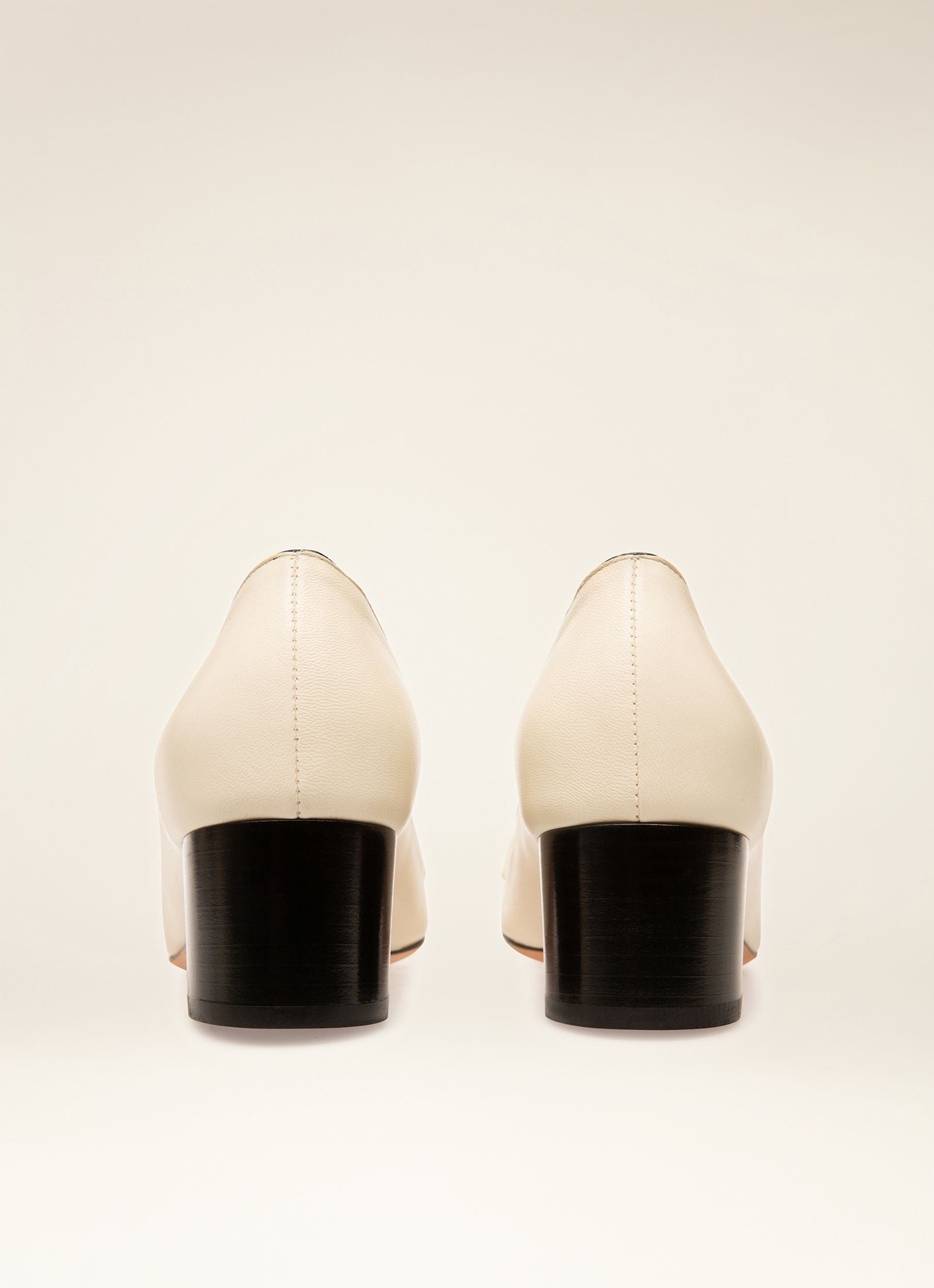 Dielle Escarpins En Cuir Ivoire - Femme - Bally - 03
