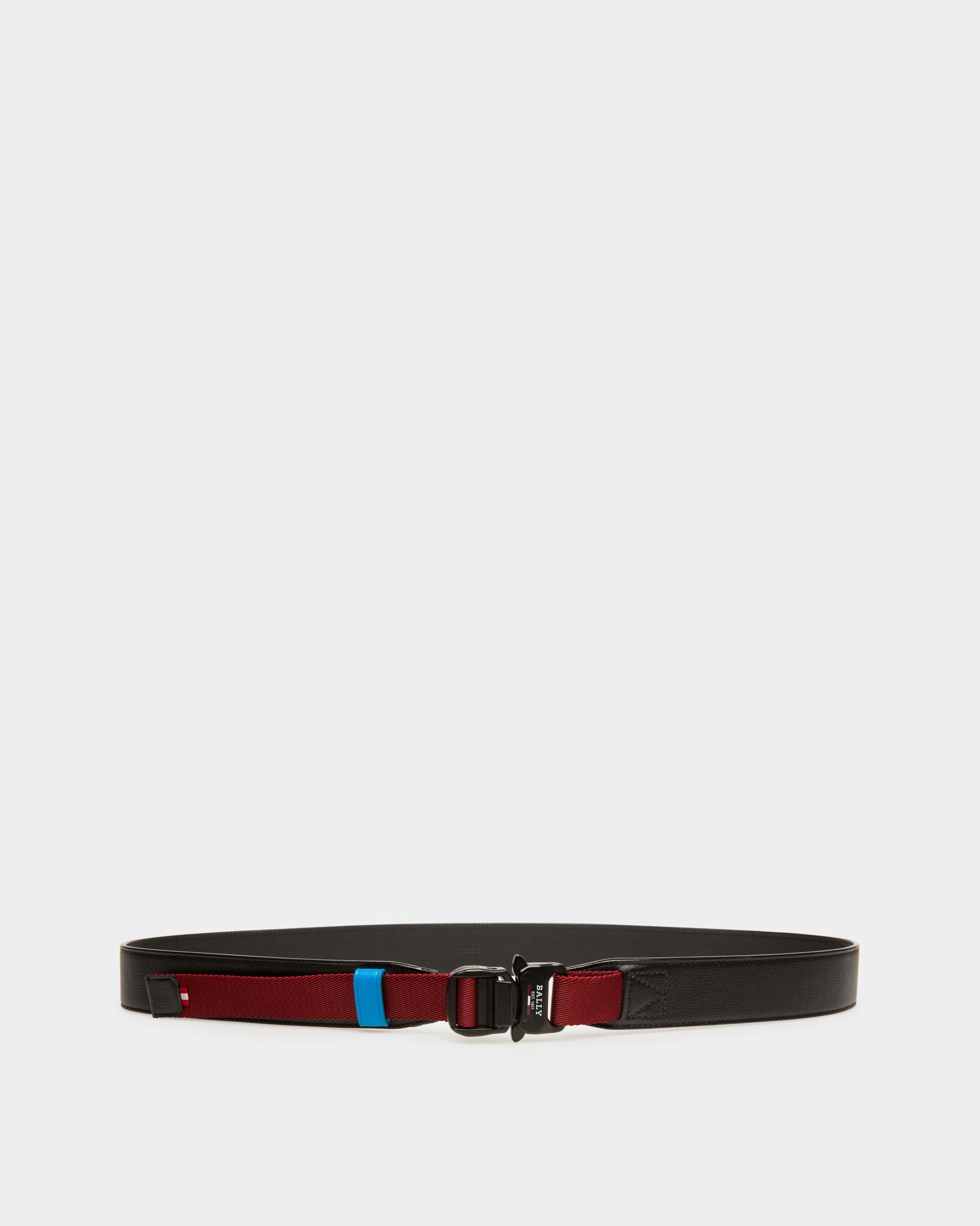 Tobyn Ceinture De 35 Mm En Cuir Noir - Homme - Bally - 01