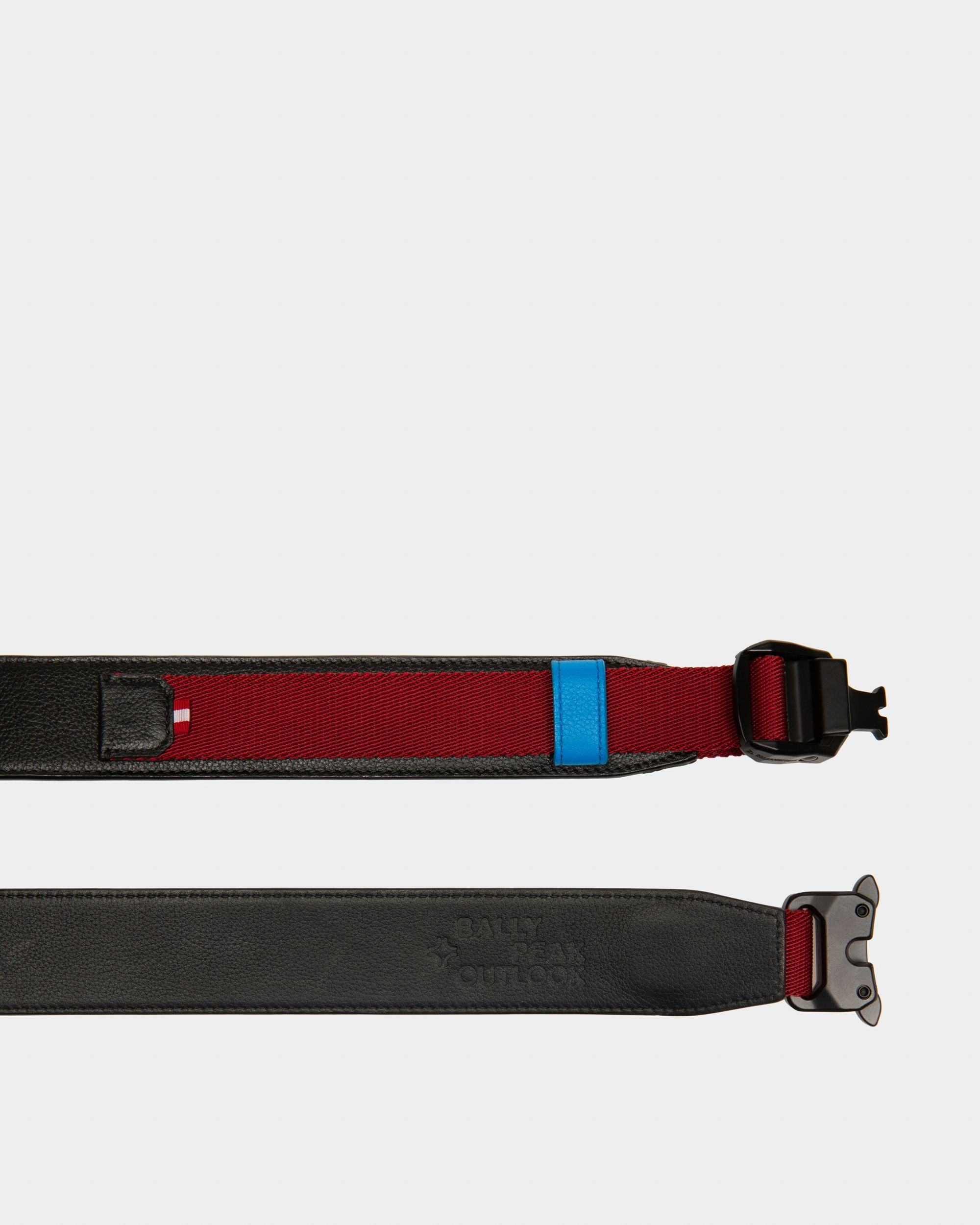 Tobyn Ceinture De 35 Mm En Cuir Noir - Homme - Bally - 02
