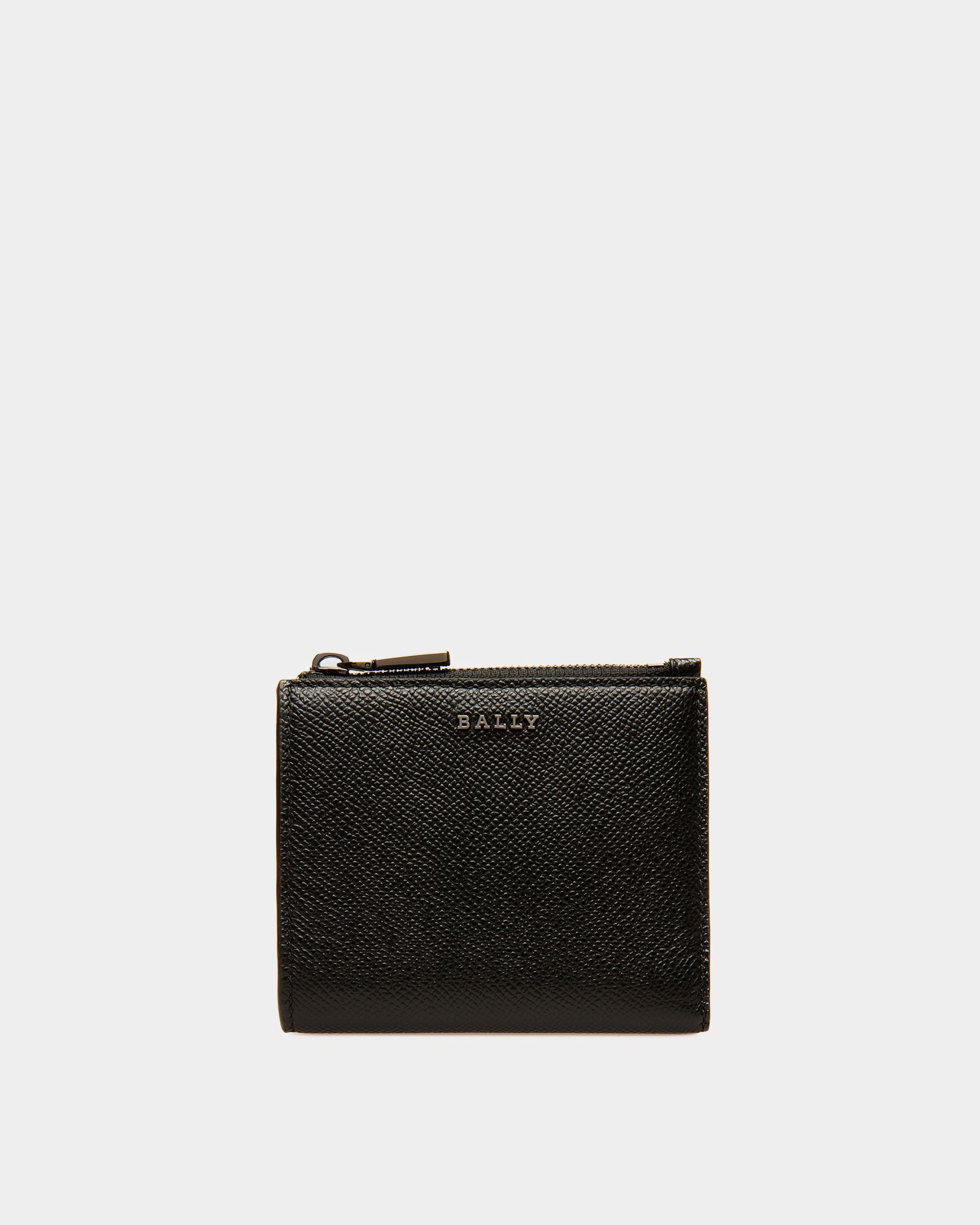 Bunner Portefeuille En Cuir Noir - Homme - Bally - 01