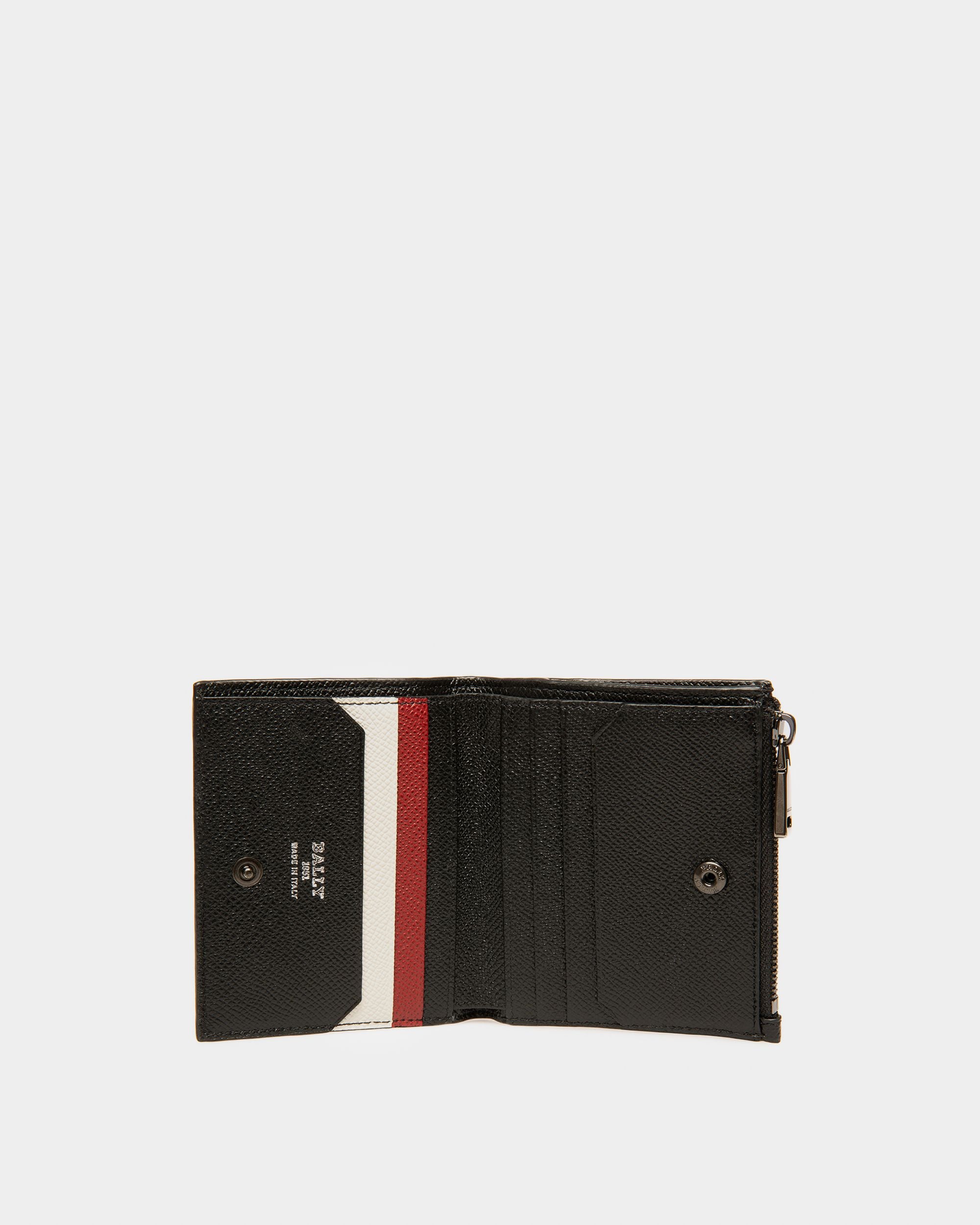 Bunner Portefeuille En Cuir Noir - Homme - Bally - 03