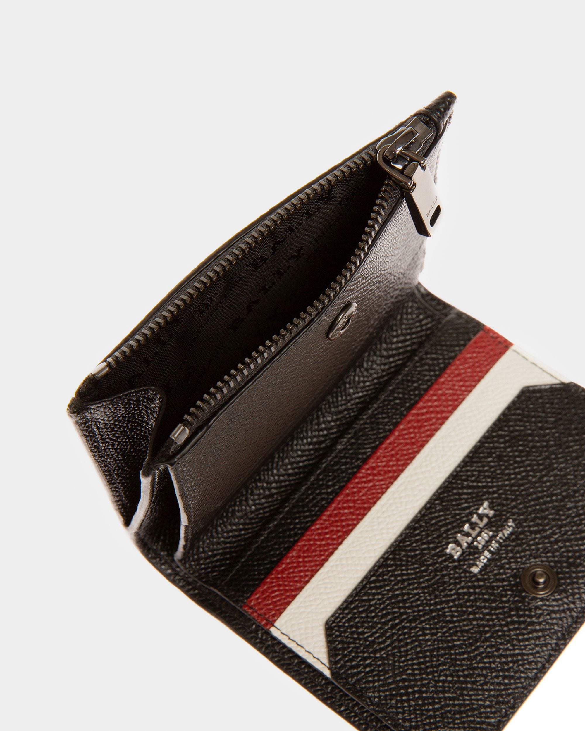 Bunner Portefeuille En Cuir Noir - Homme - Bally - 04
