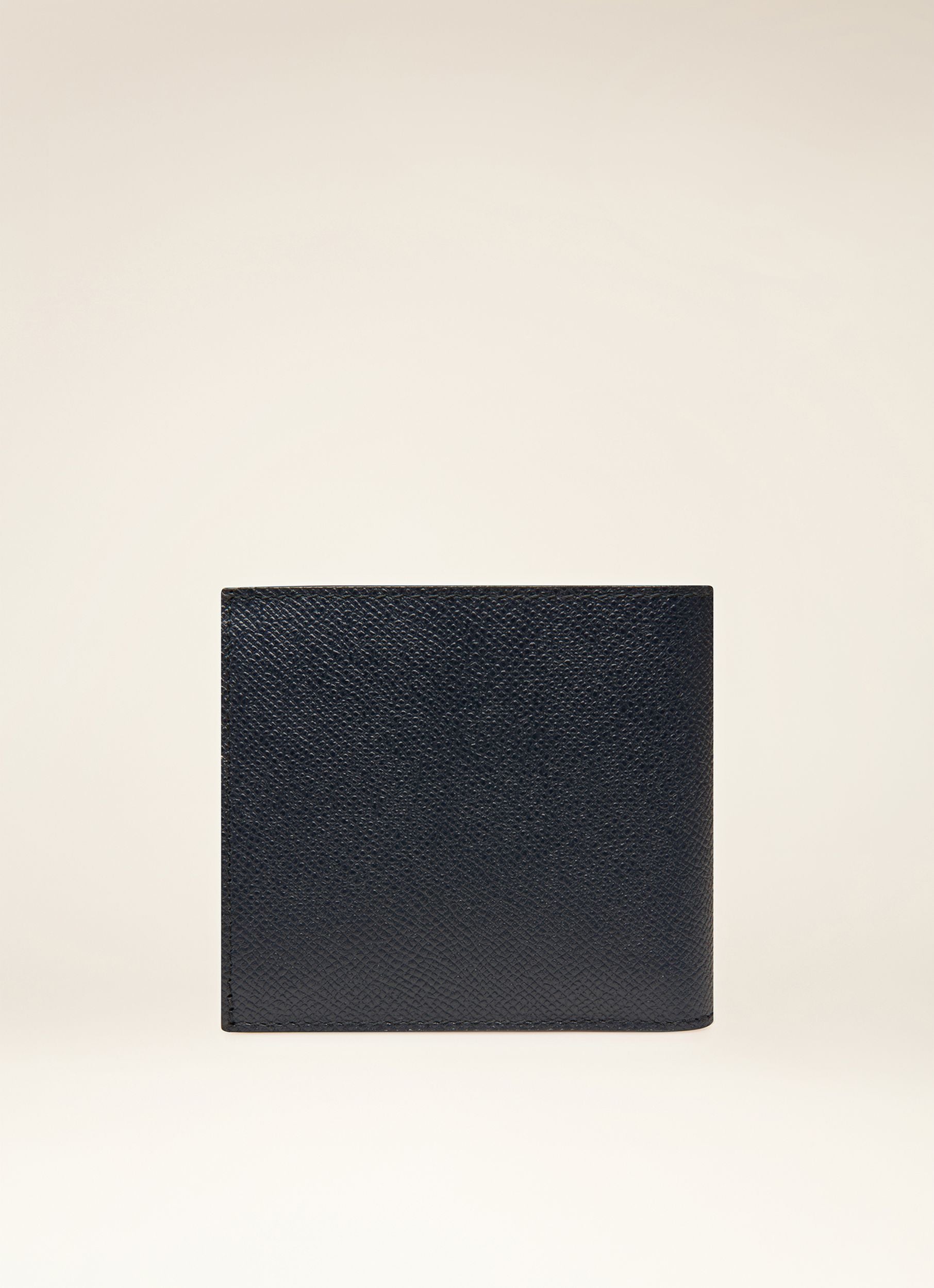 Bribel Portefeuille En Cuir Bleu Marine - Homme - Bally - 04