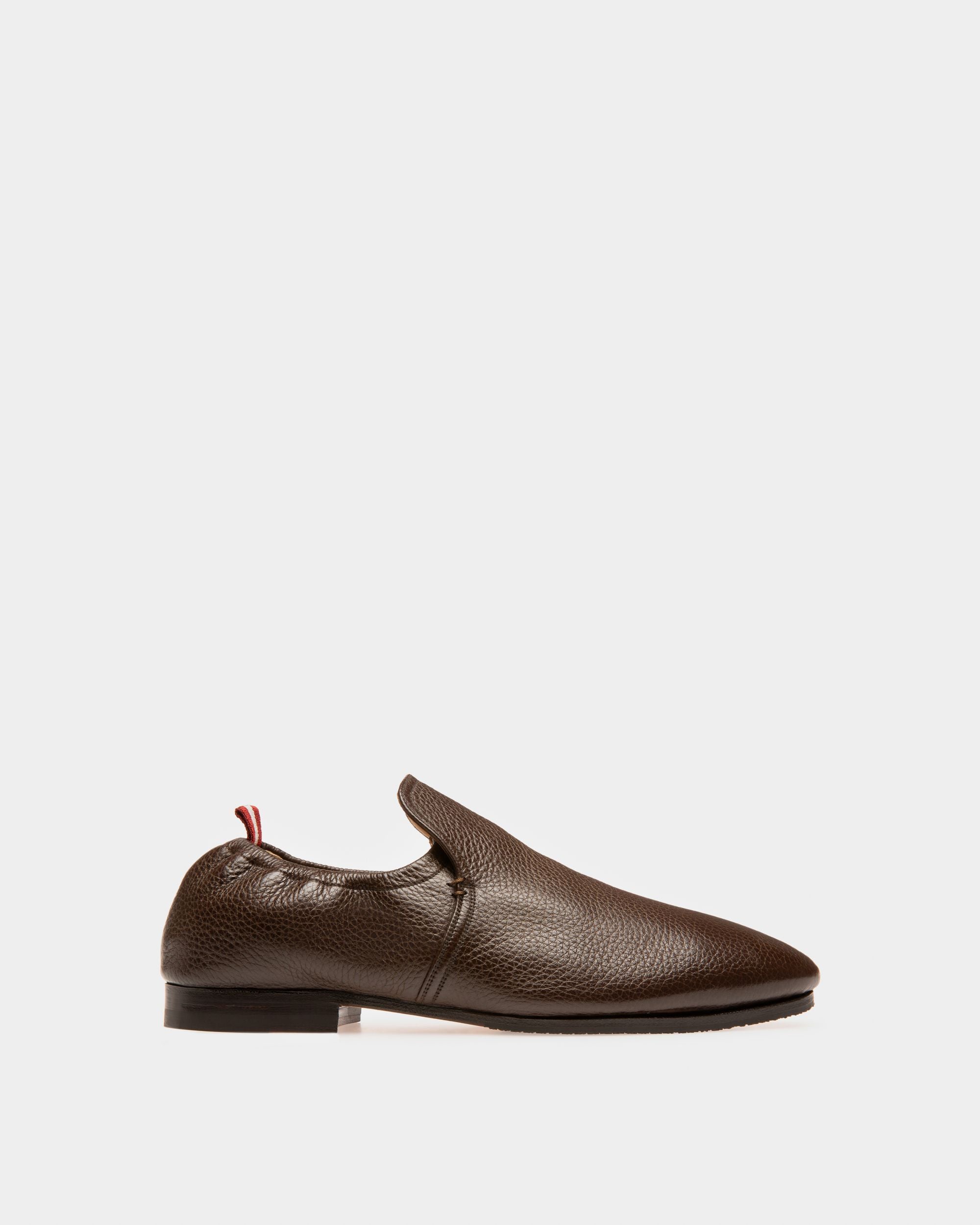 Planker Mocassins En Cuir Marron - Homme - Bally - 01