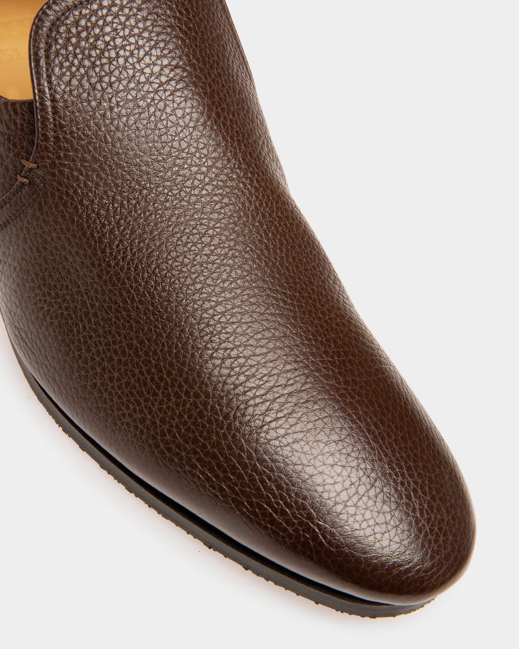 Planker Mocassins En Cuir Marron - Homme - Bally - 05
