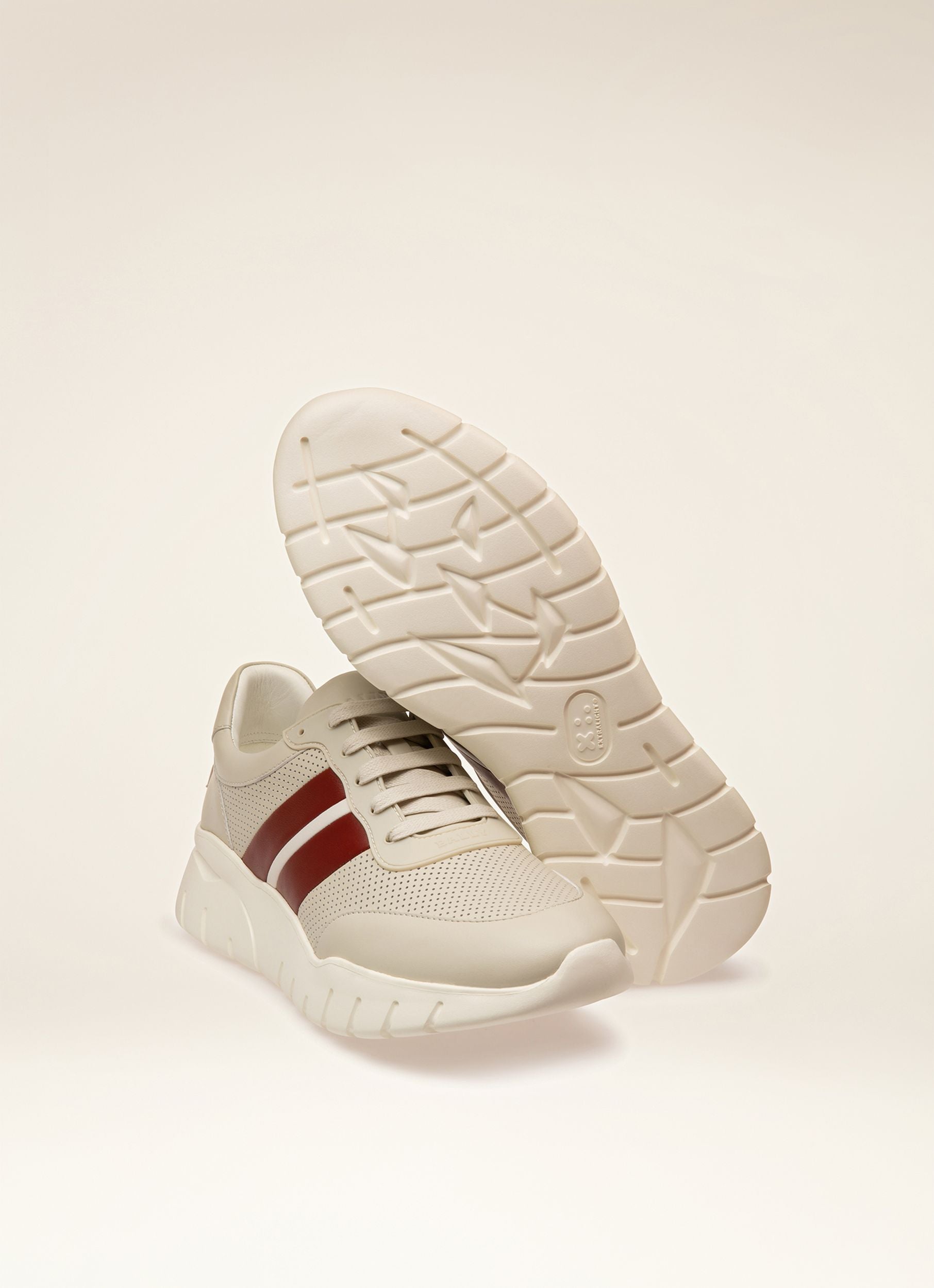Byllet Sneakers En Cuir Blanc - Homme - Bally - 06