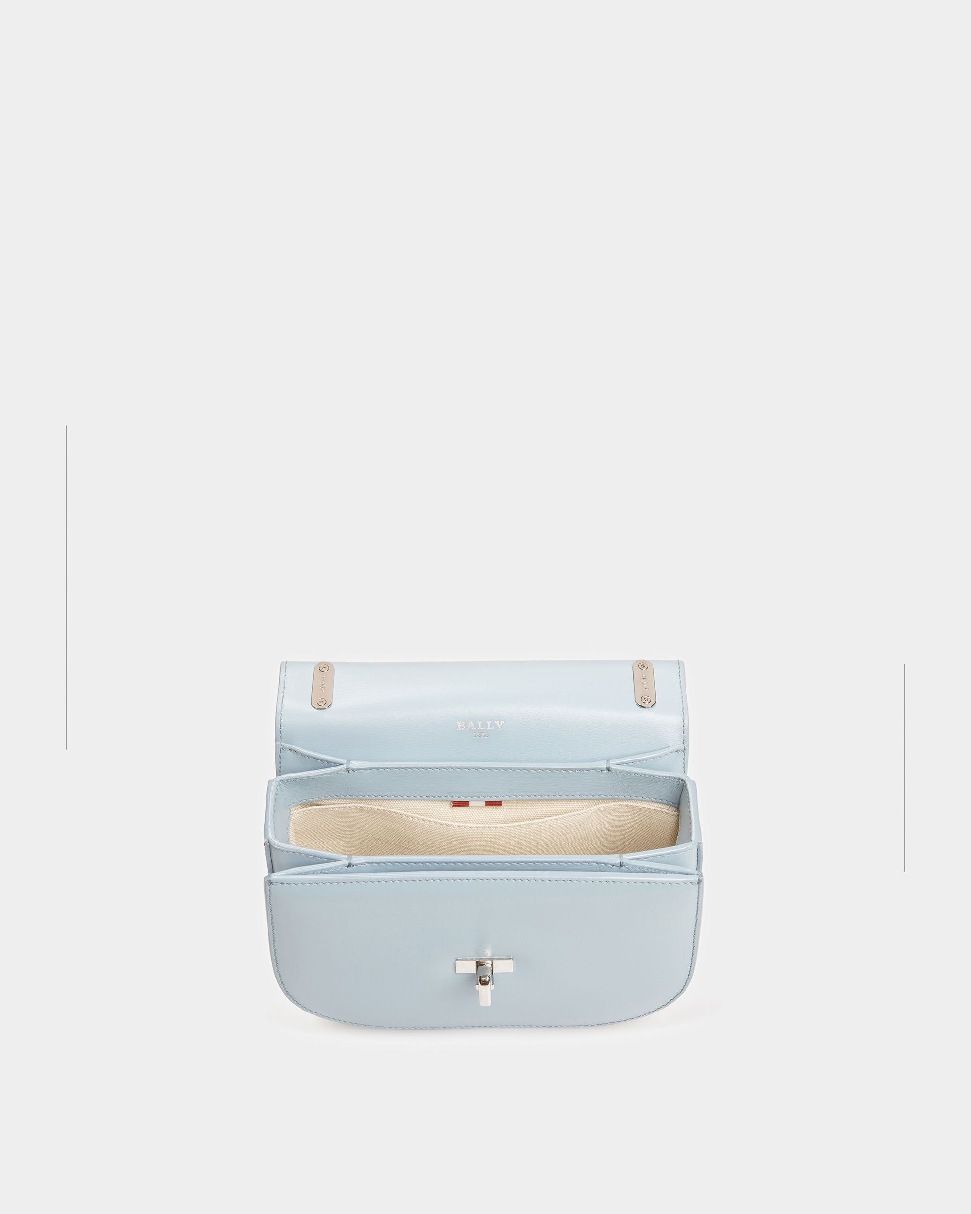 Baily Mini Sac En Cuir Bleu Clair - Femme - Bally - 03
