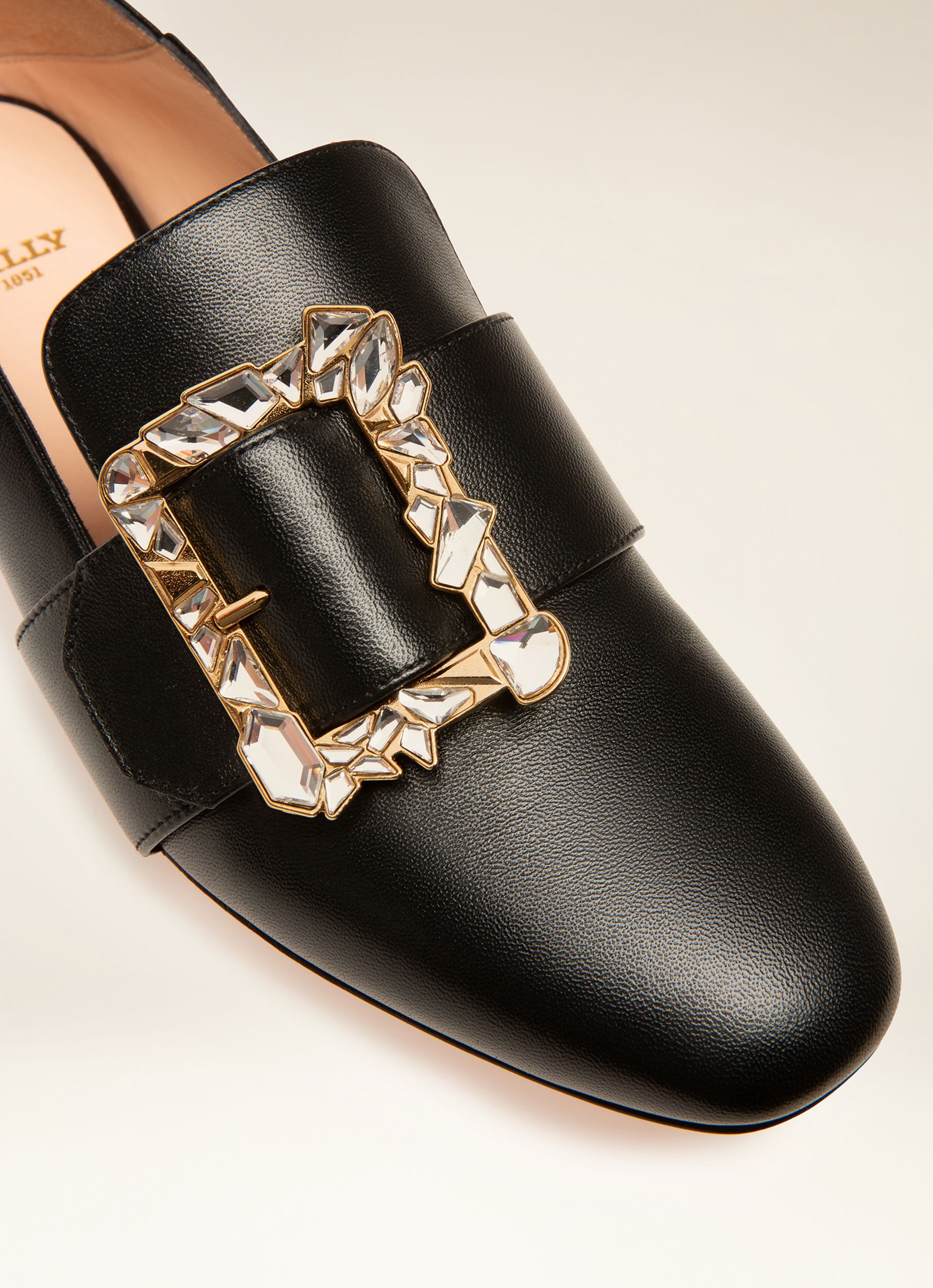 Janelle Mocassins En Cuir Noir - Femme - Bally - 02