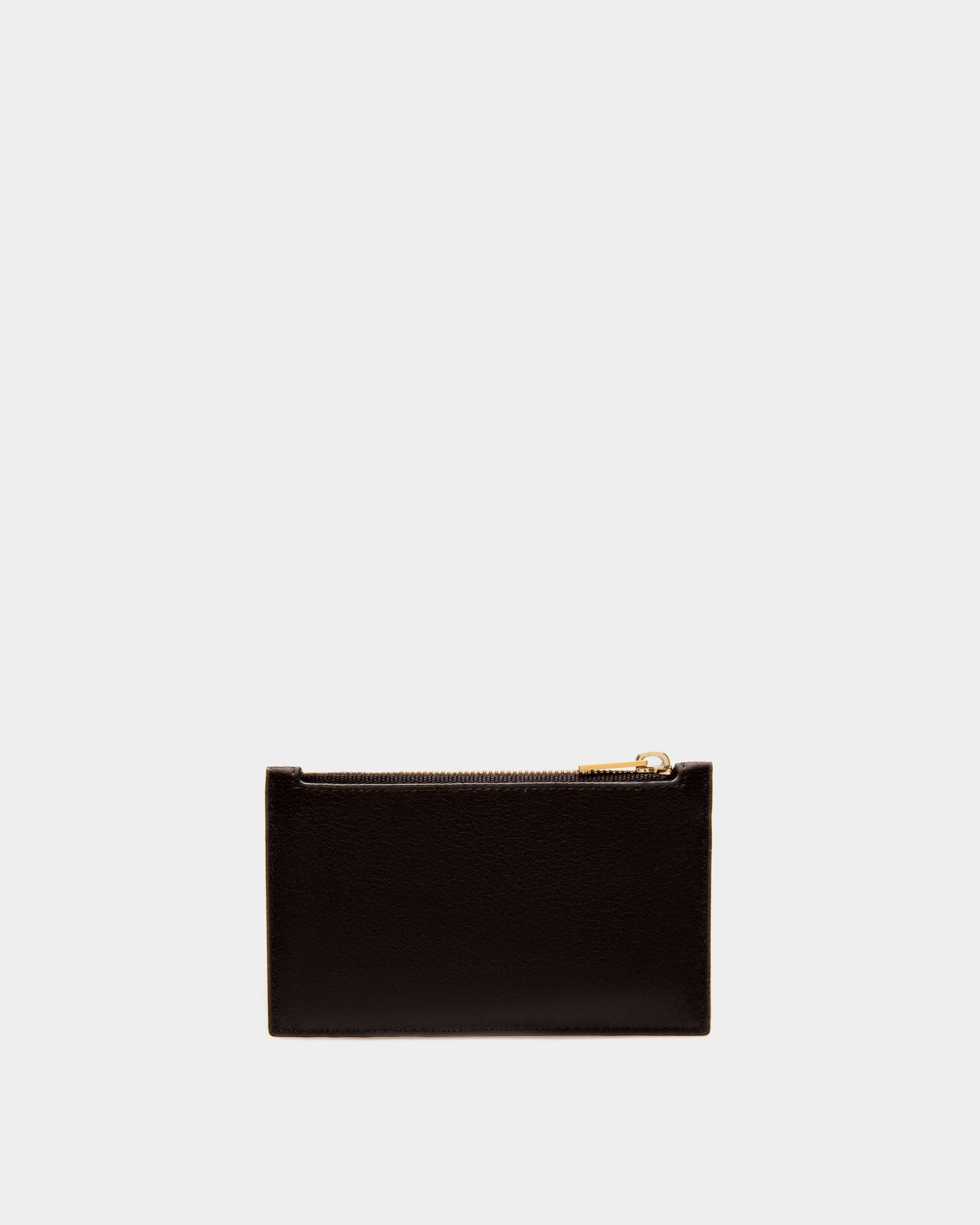 Landy Portefeuille En Cuir Noir - Femme - Bally - 02