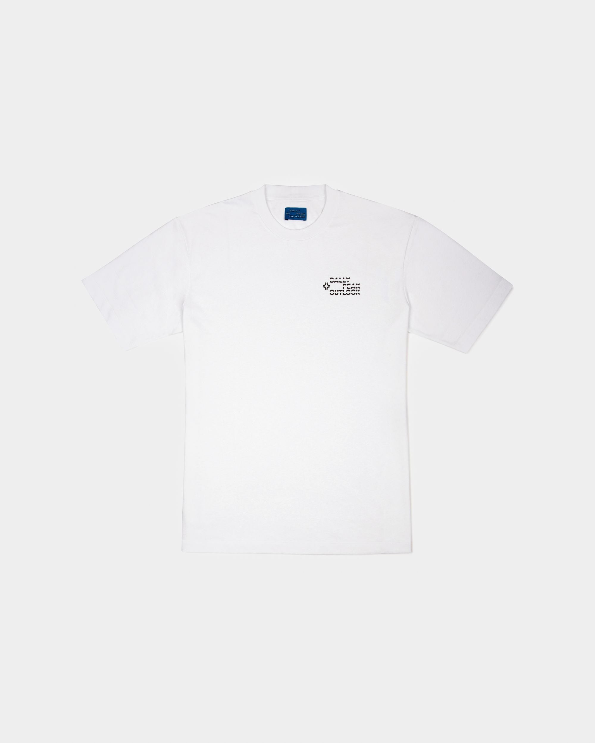 T-Shirt En Coton Bio Blanc - Homme - Bally - 01